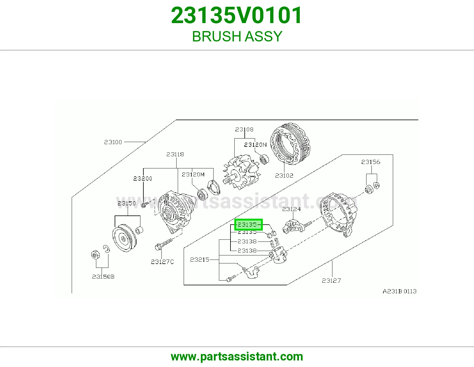 BRUSH ASSY