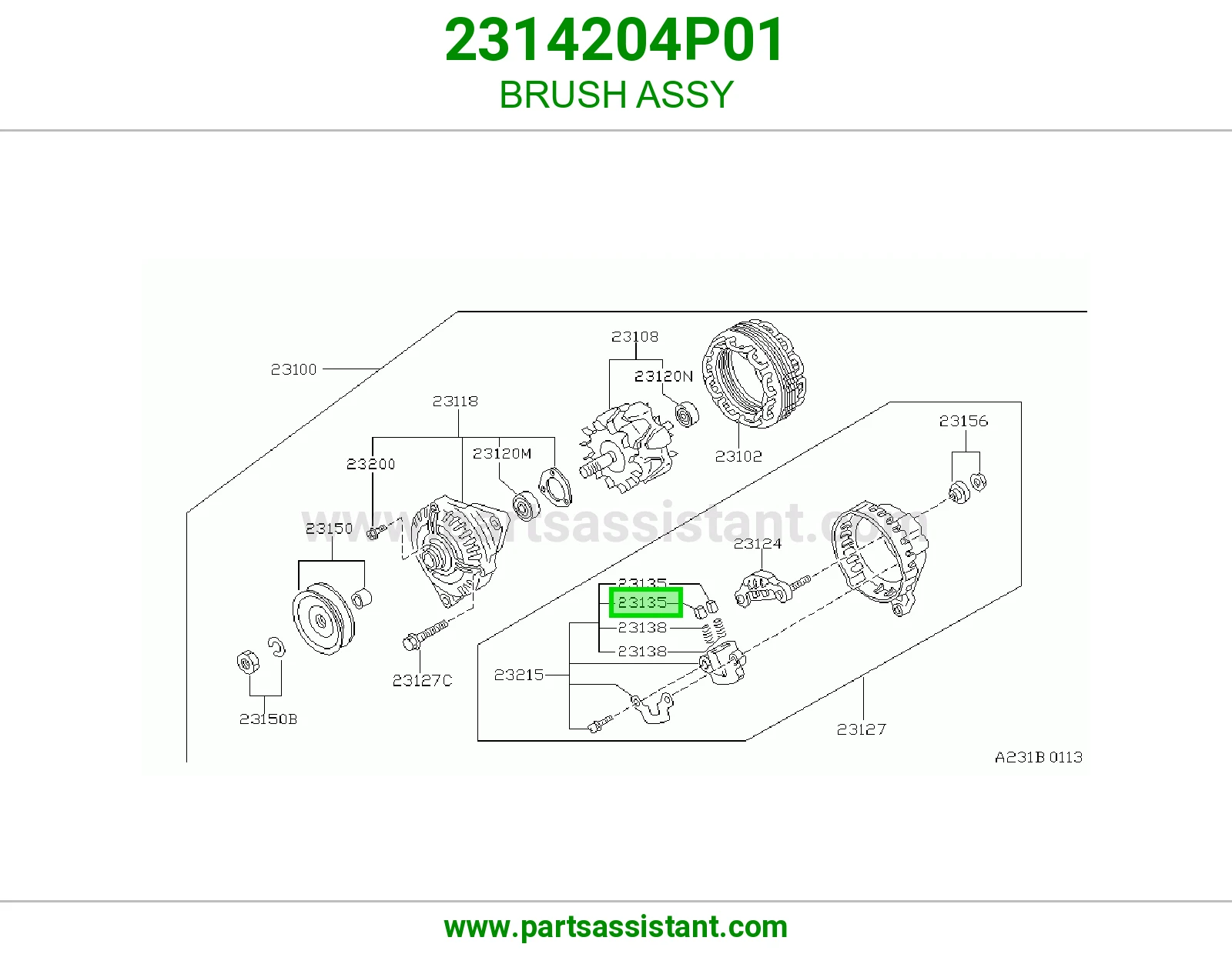 BRUSH ASSY