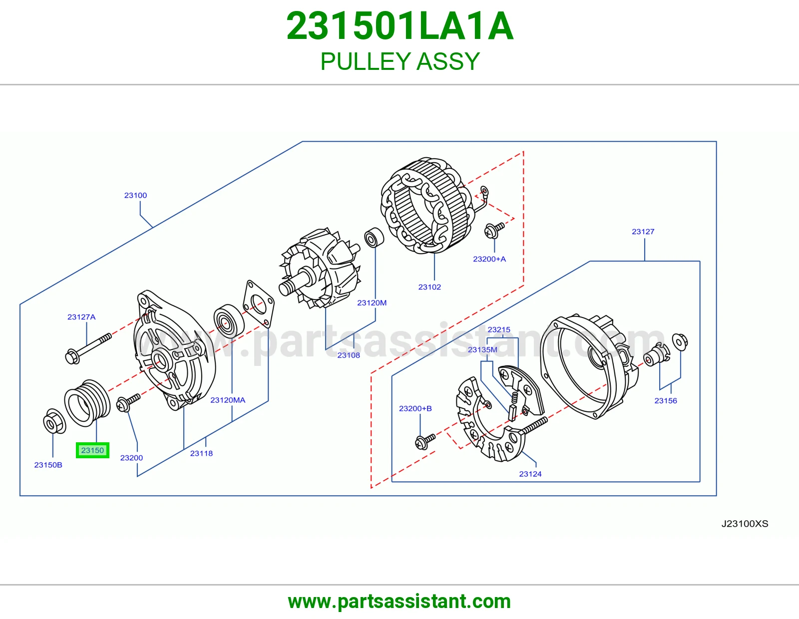 PULLEY ASSY