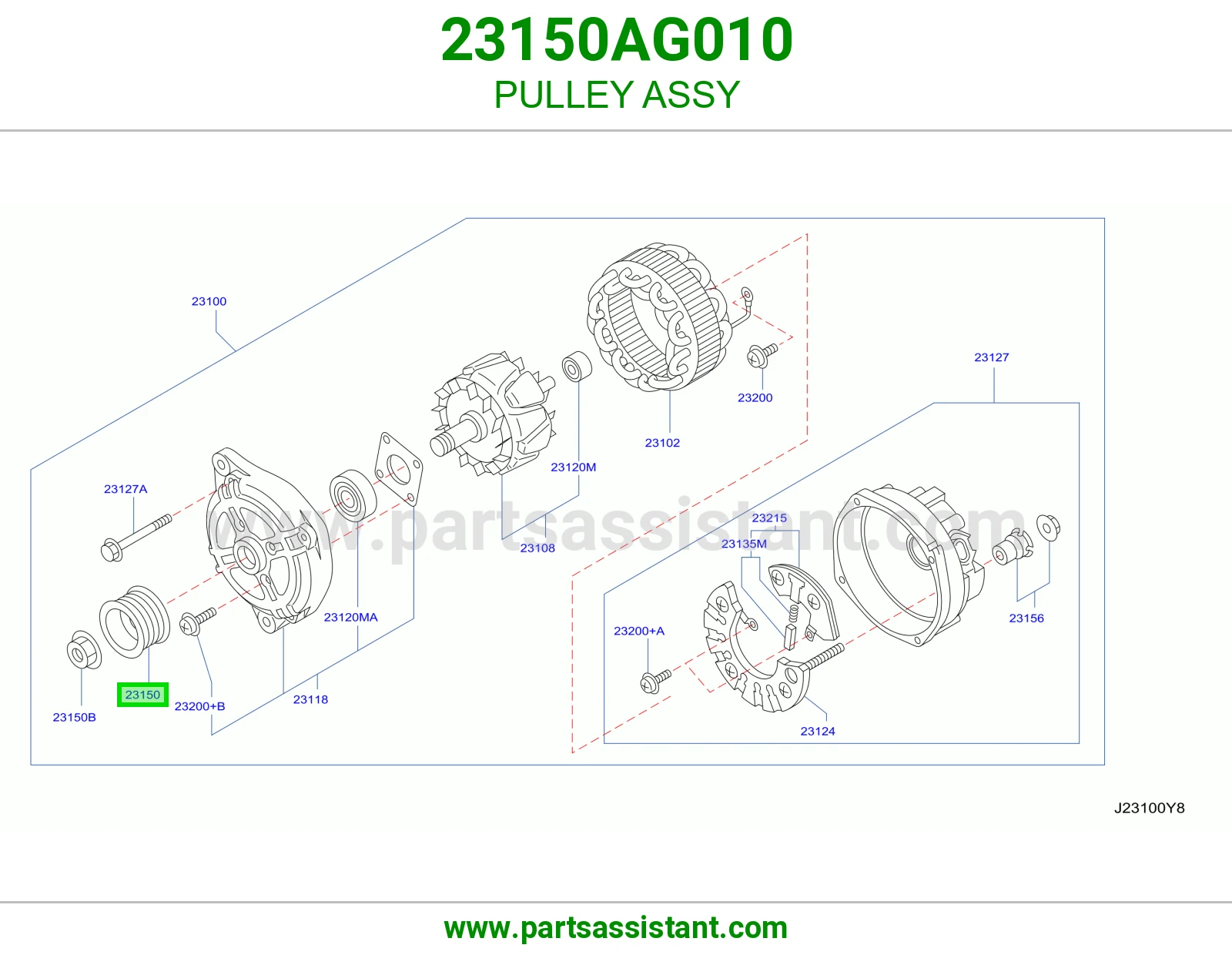 PULLEY ASSY