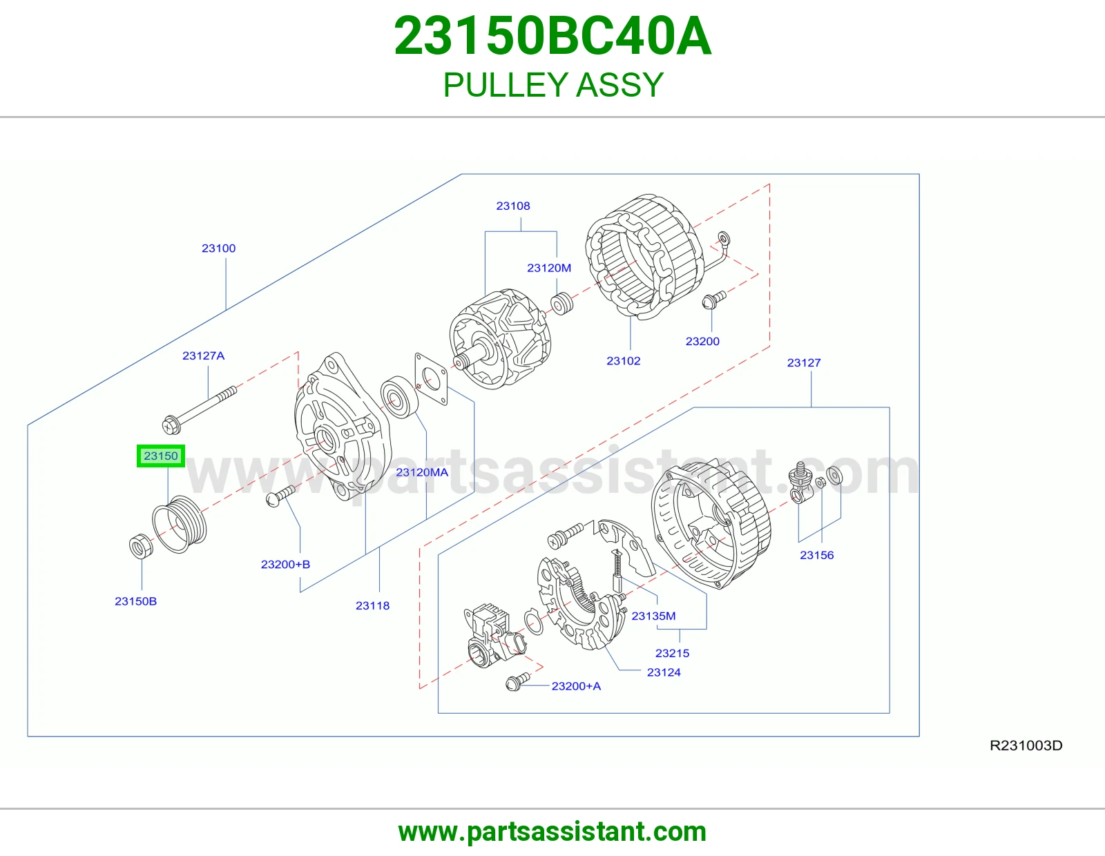 PULLEY ASSY