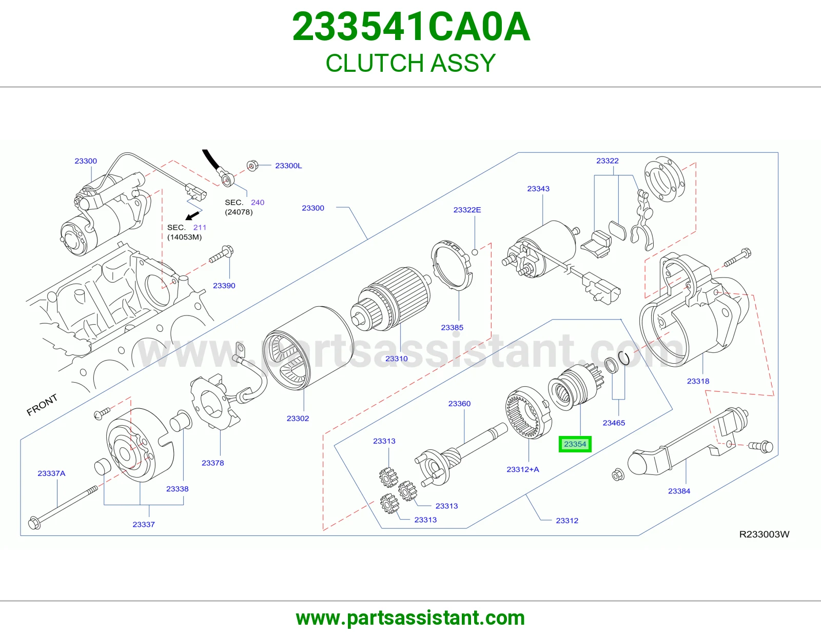 CLUTCH ASSY