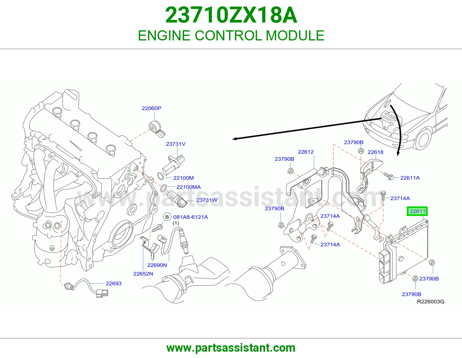ENGINE CONTROL MODULE
