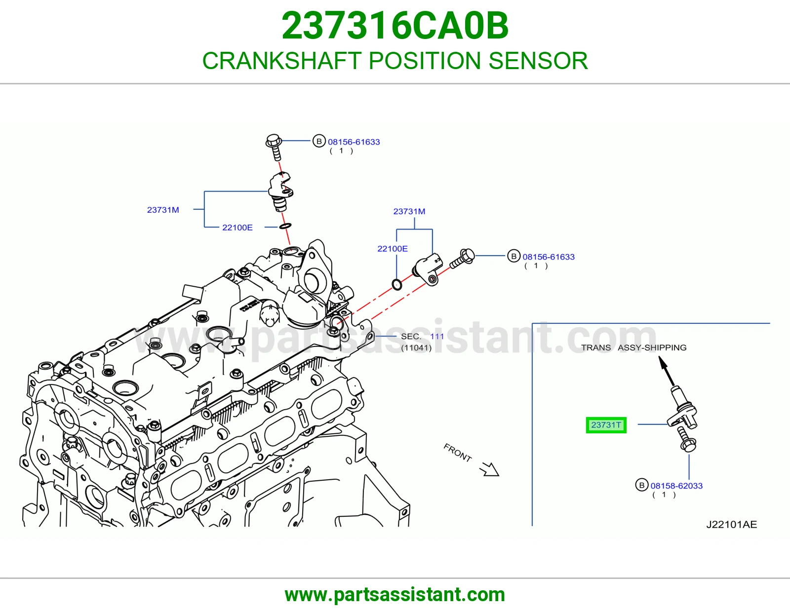 CRANKSHAFT POSITION SENSOR