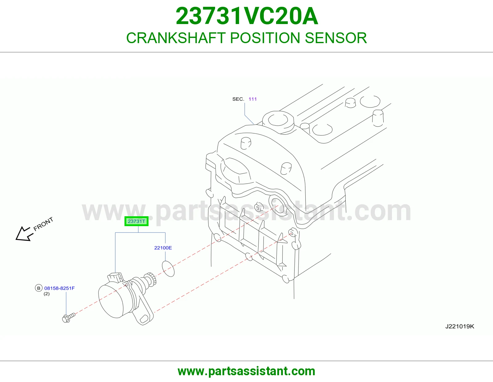 CRANKSHAFT POSITION SENSOR