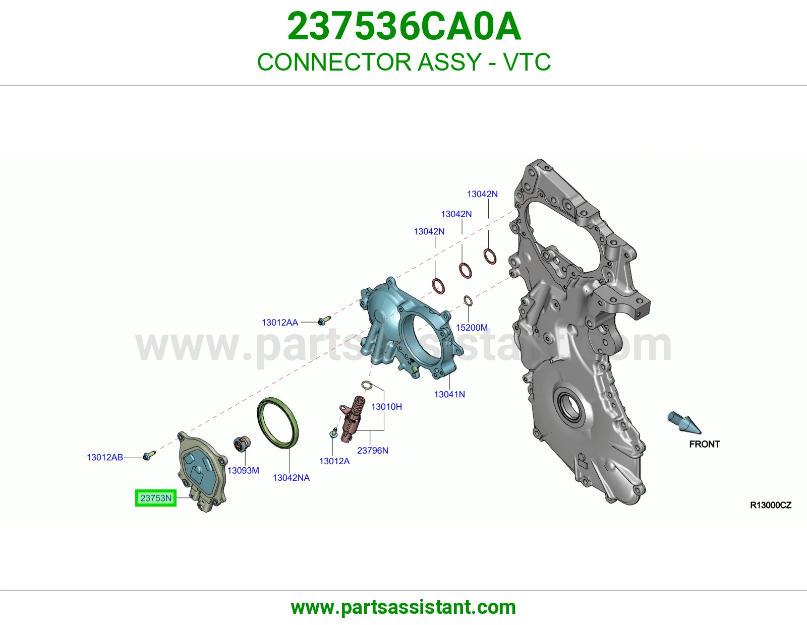 CONNECTOR ASSY - VTC