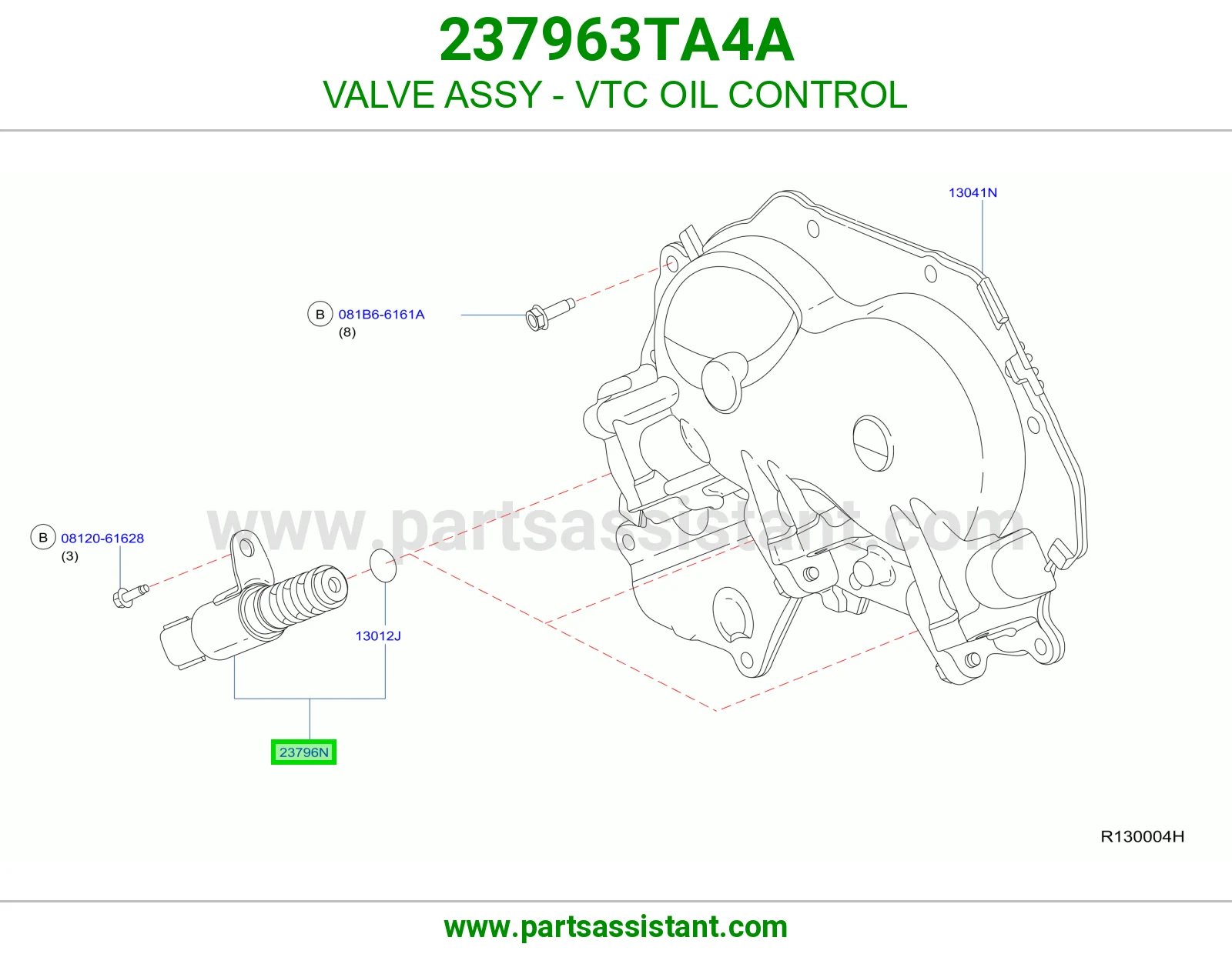 VALVE ASSY - VTC OIL CONTROL
