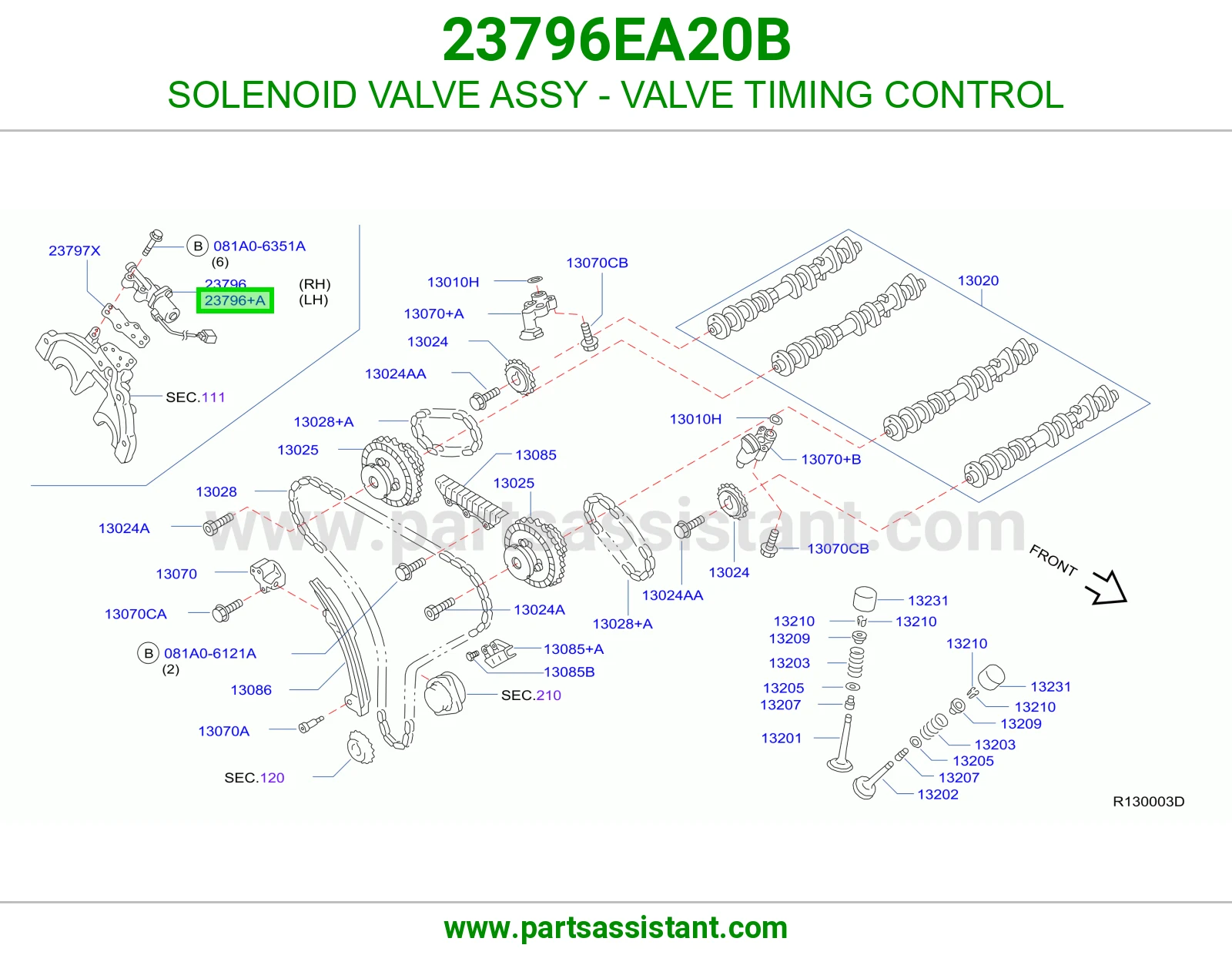 SOLENOID VALVE ASSY - VALVE TIMING CONTROL