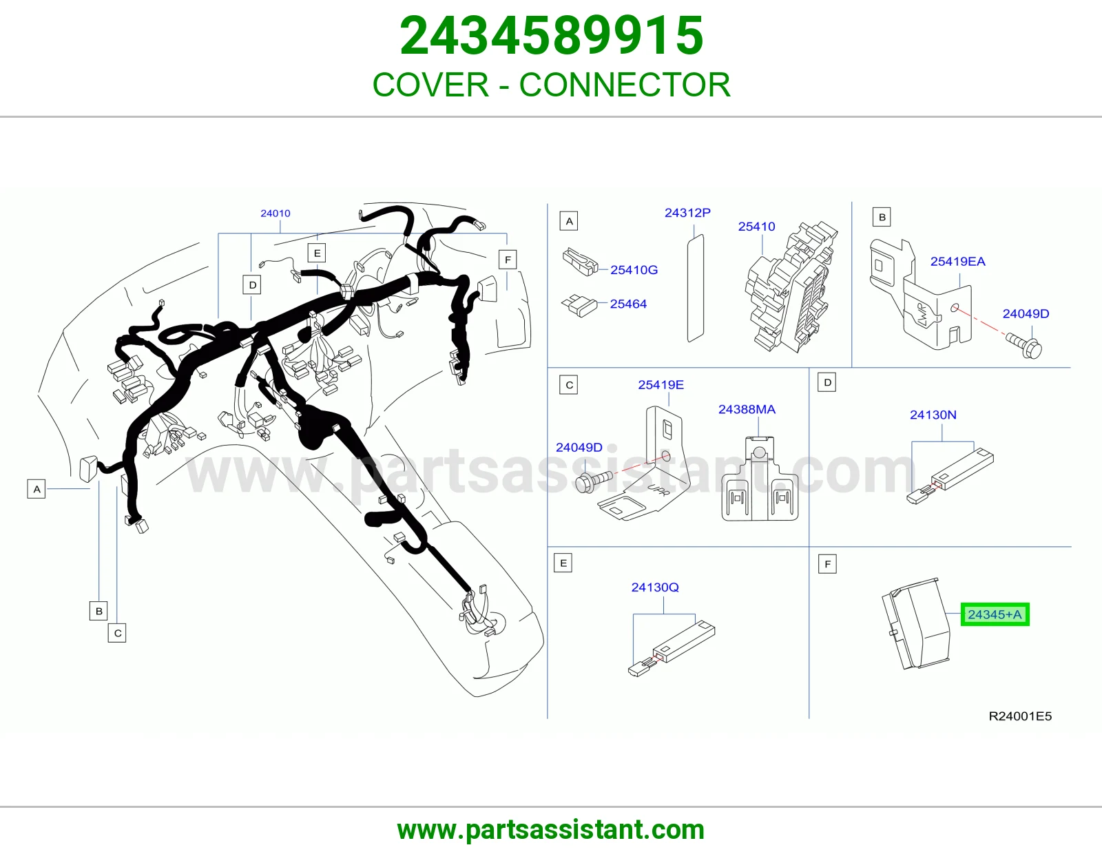 COVER - CONNECTOR