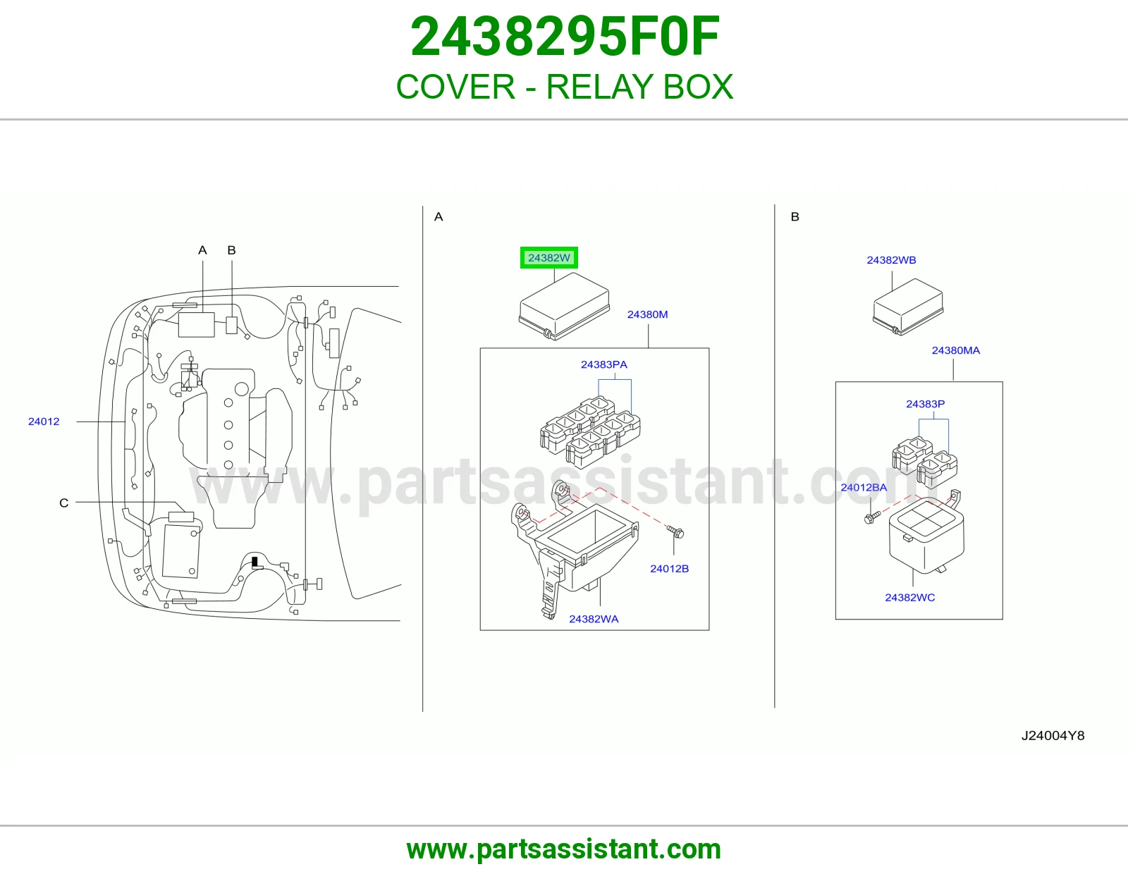 COVER - RELAY BOX