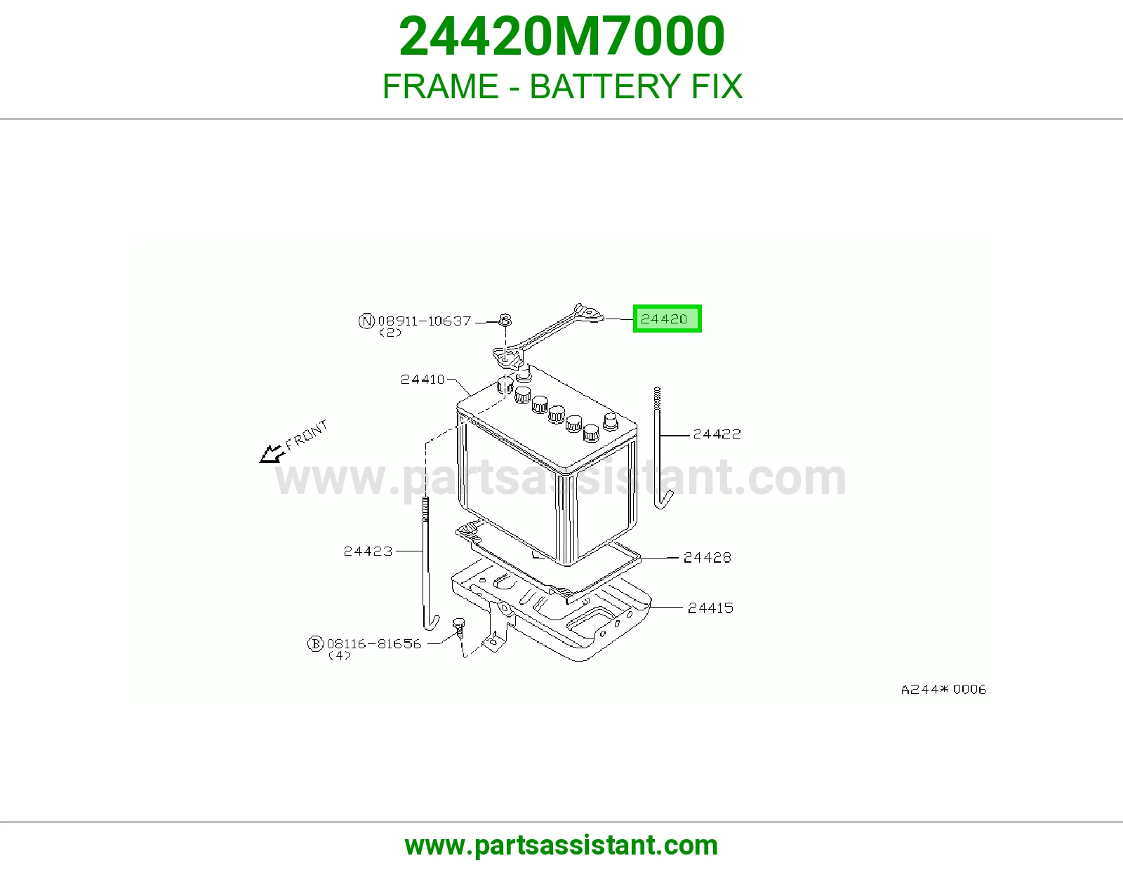 FRAME - BATTERY FIX
