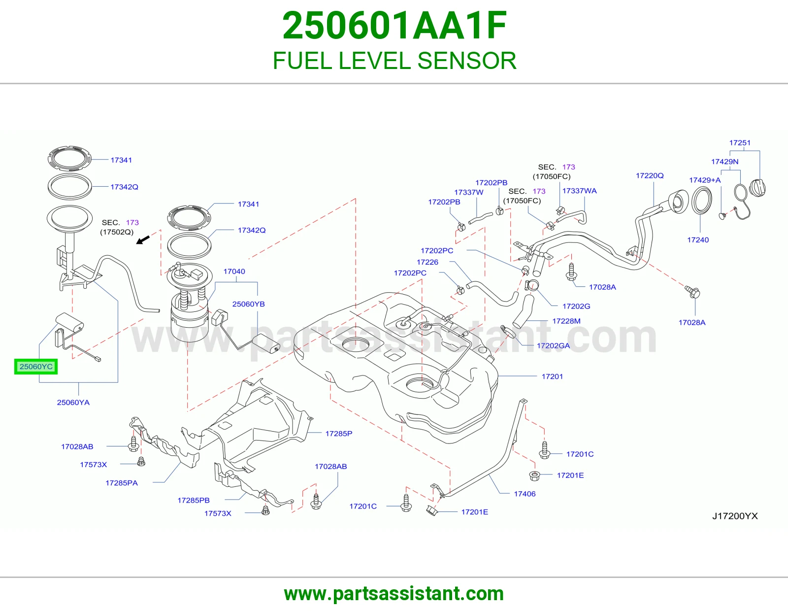 FUEL LEVEL SENSOR