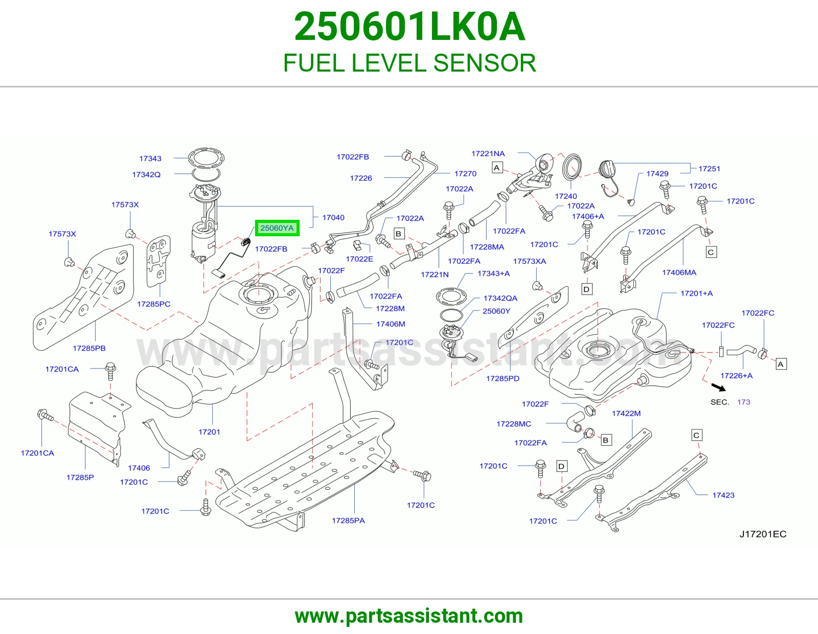 FUEL LEVEL SENSOR