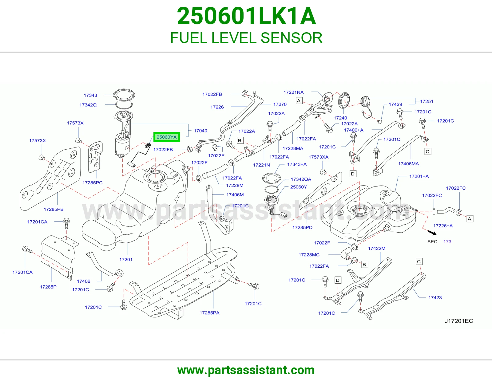 FUEL LEVEL SENSOR