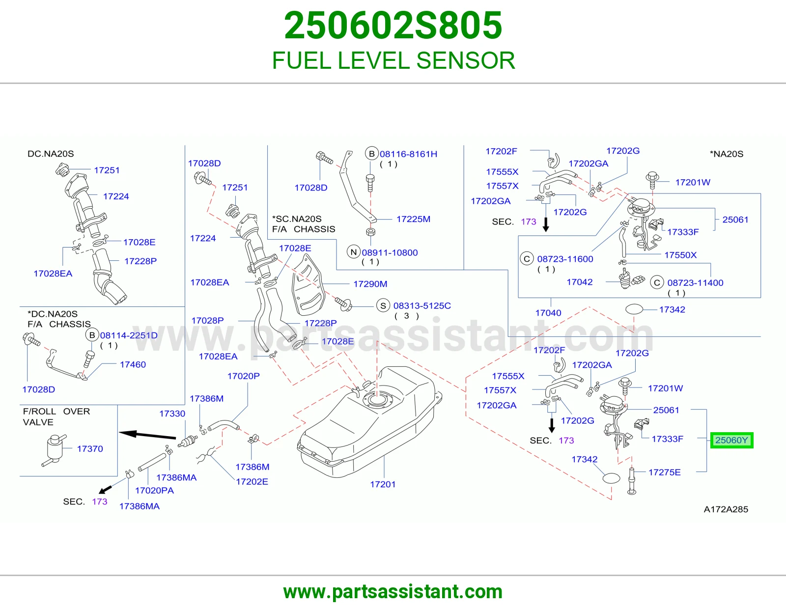 FUEL LEVEL SENSOR