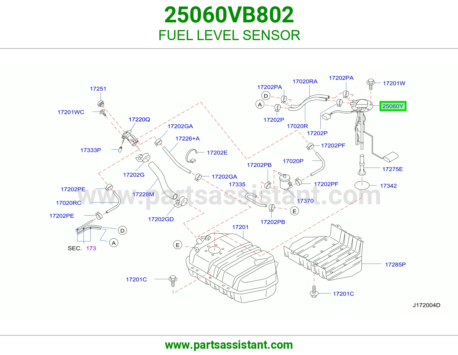 FUEL LEVEL SENSOR