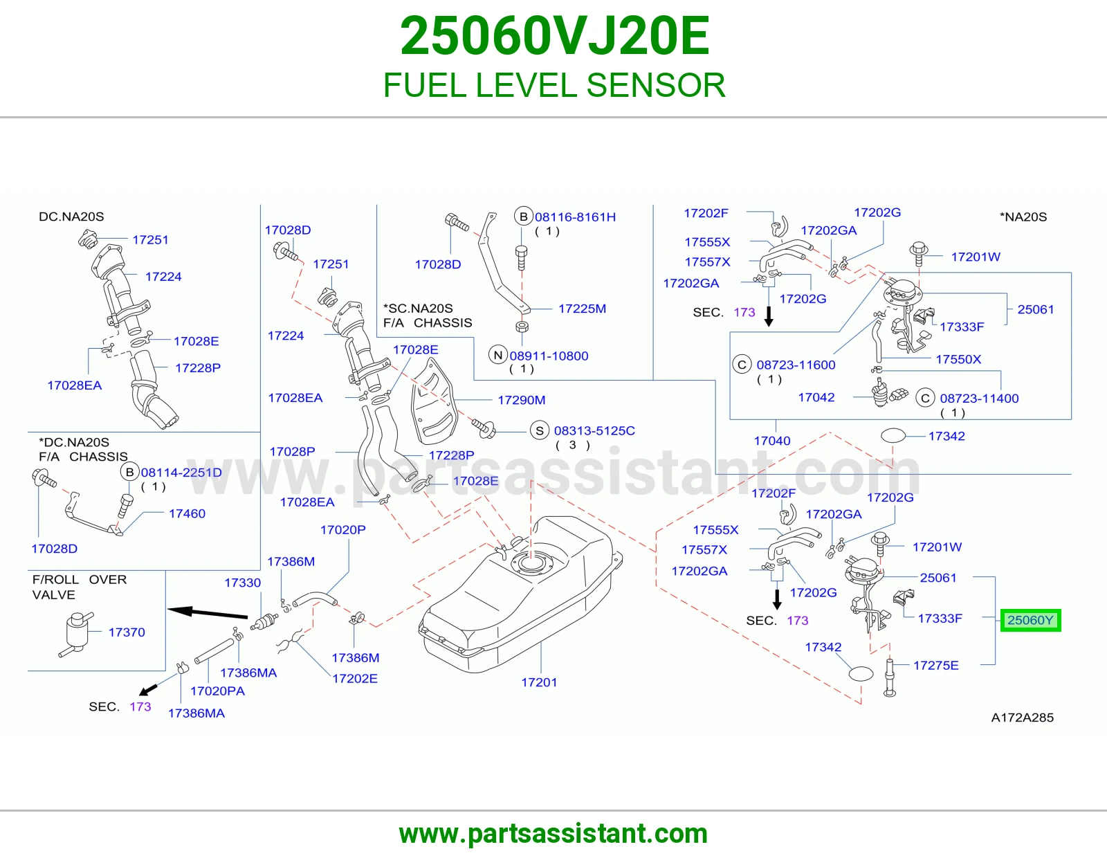 FUEL LEVEL SENSOR