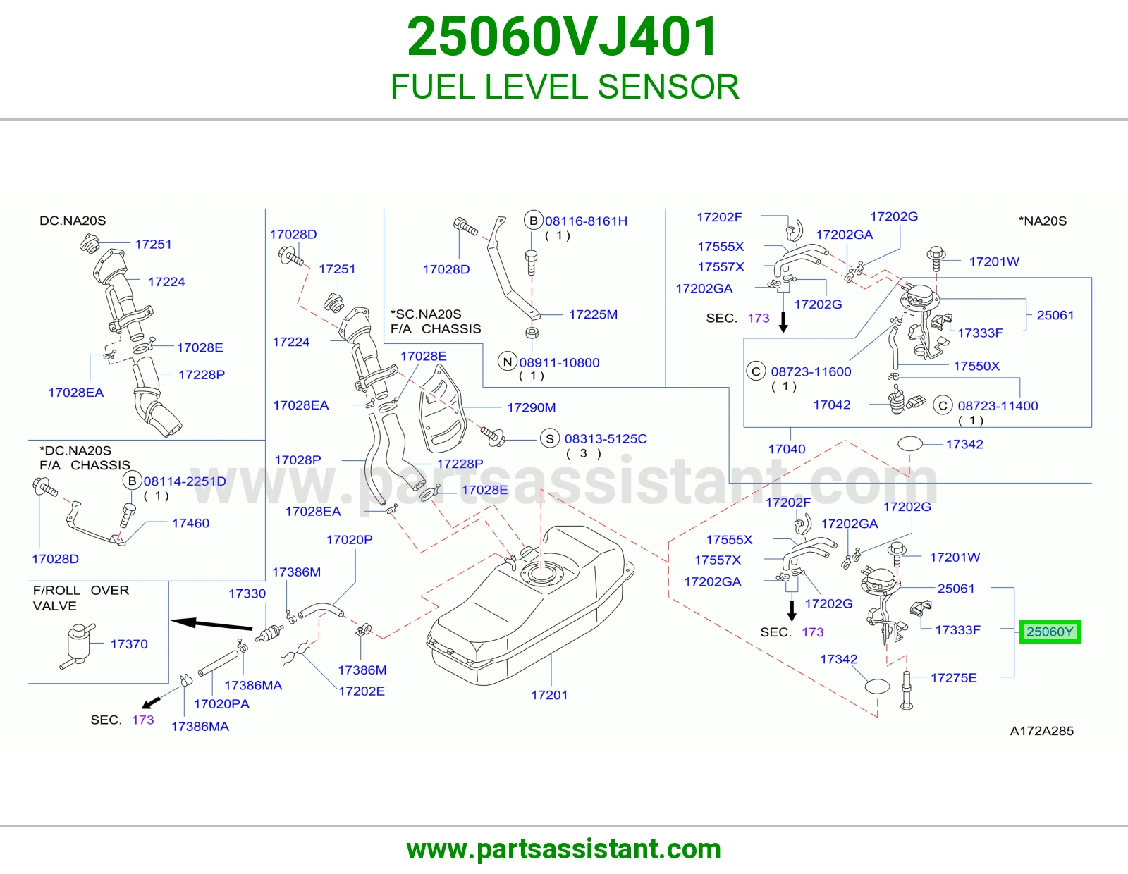 FUEL LEVEL SENSOR
