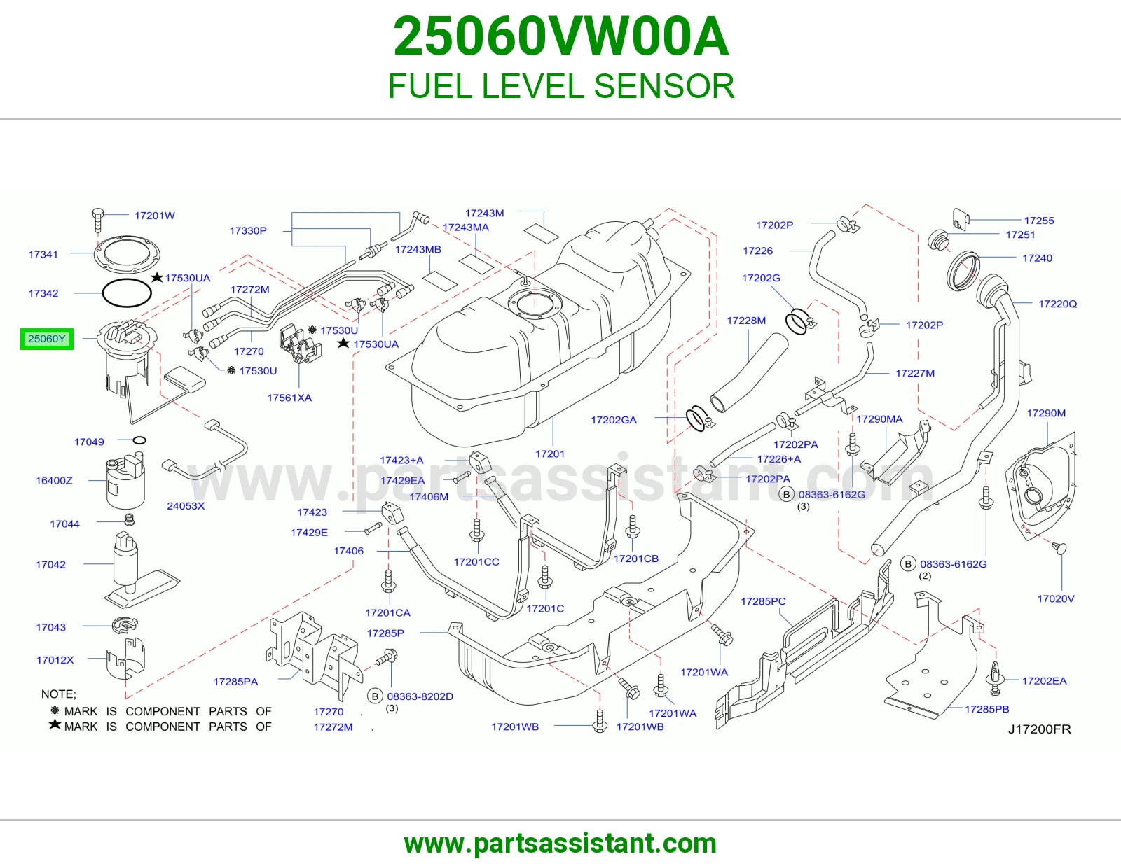 FUEL LEVEL SENSOR