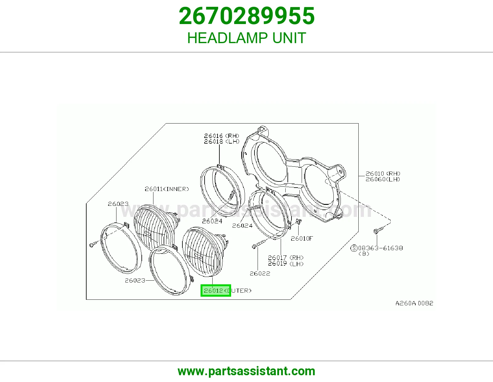 HEADLAMP UNIT