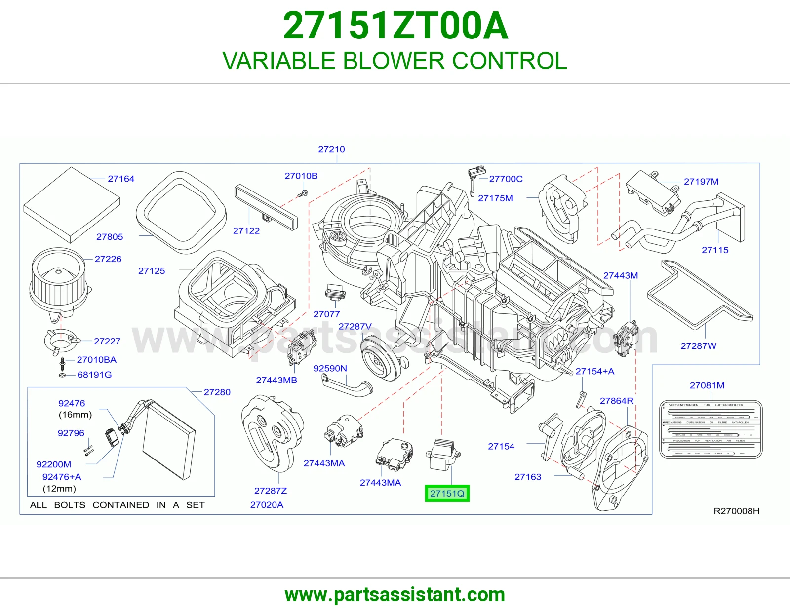 VARIABLE BLOWER CONTROL