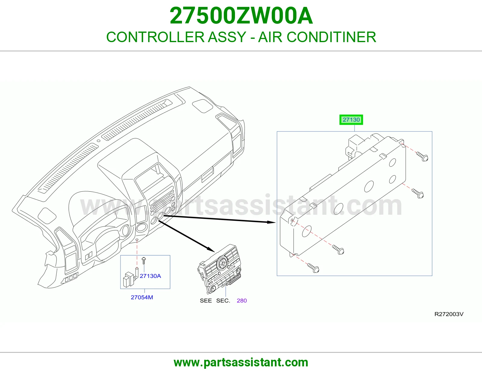 CONTROLLER ASSY - AIR CONDITINER