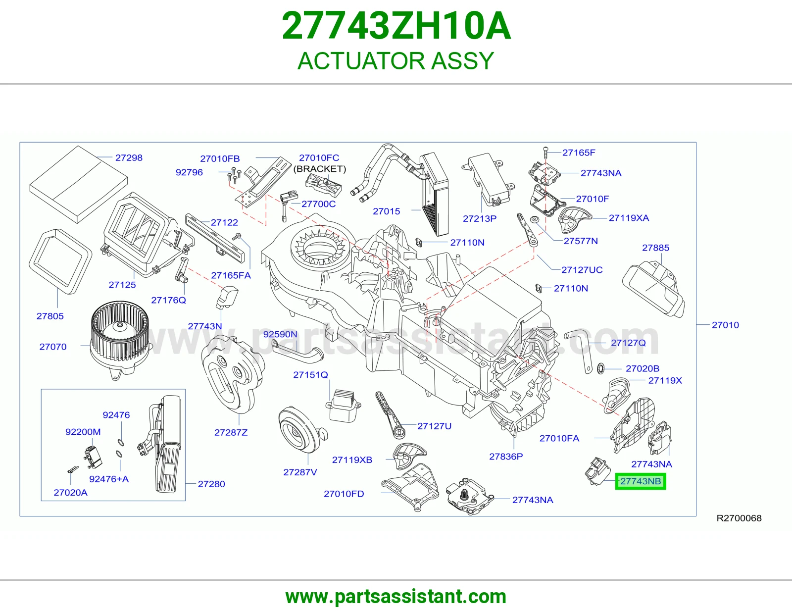 ACTUATOR ASSY