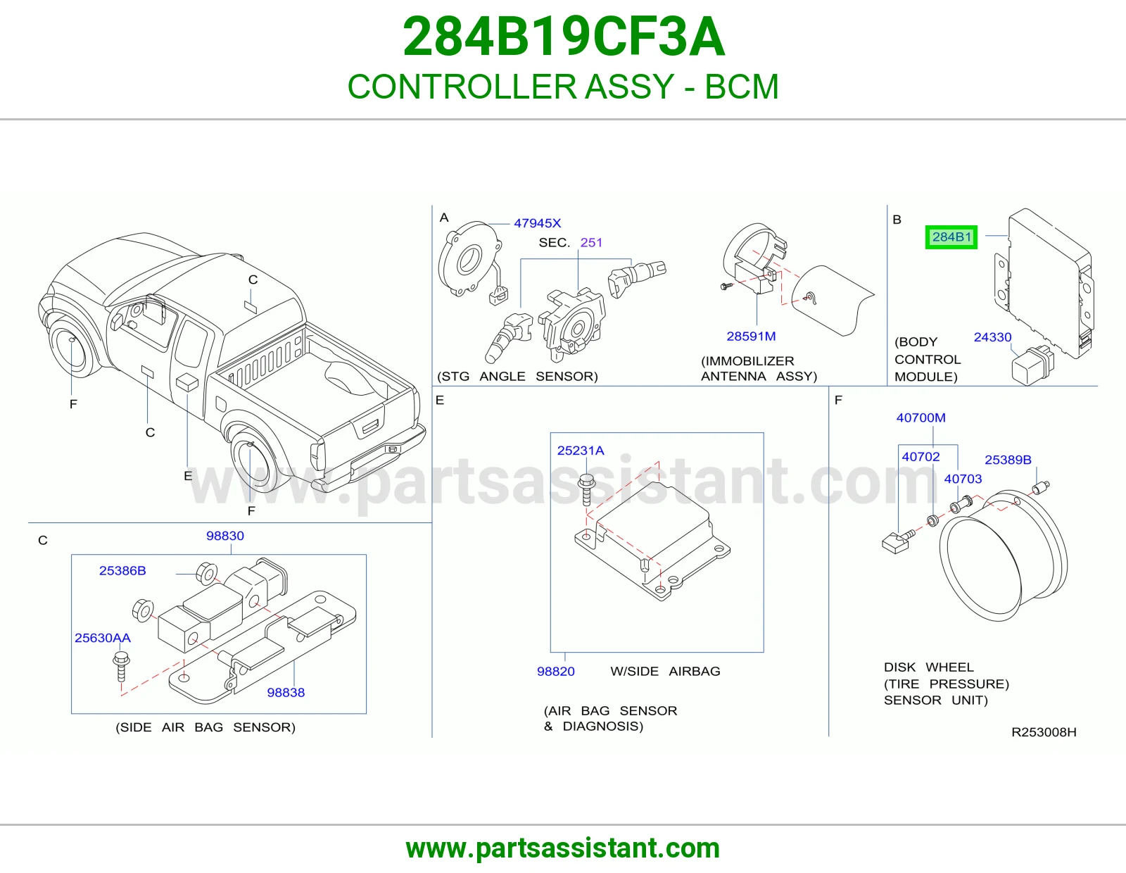 CONTROLLER ASSY - BCM