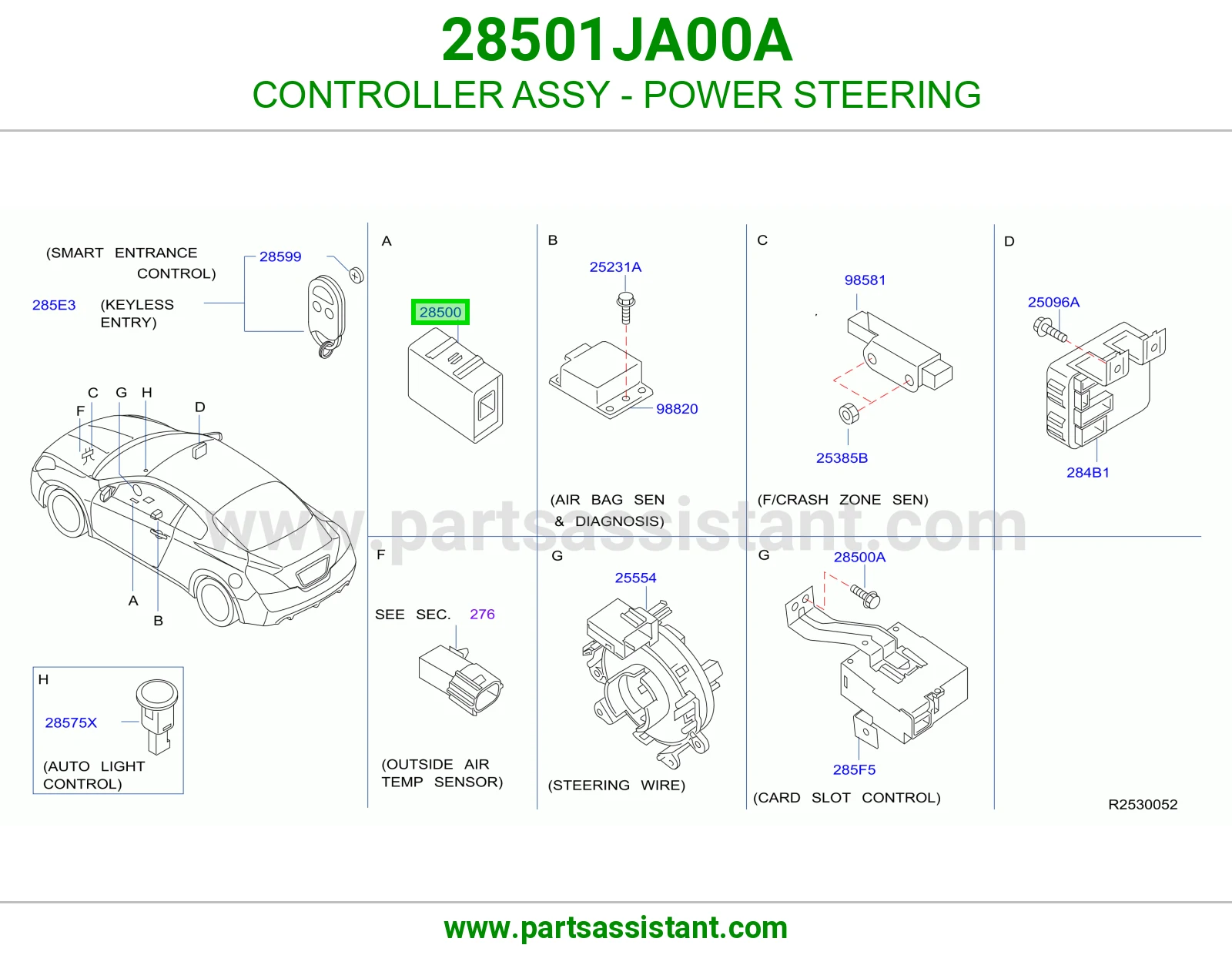 CONTROLLER ASSY - POWER STEERING