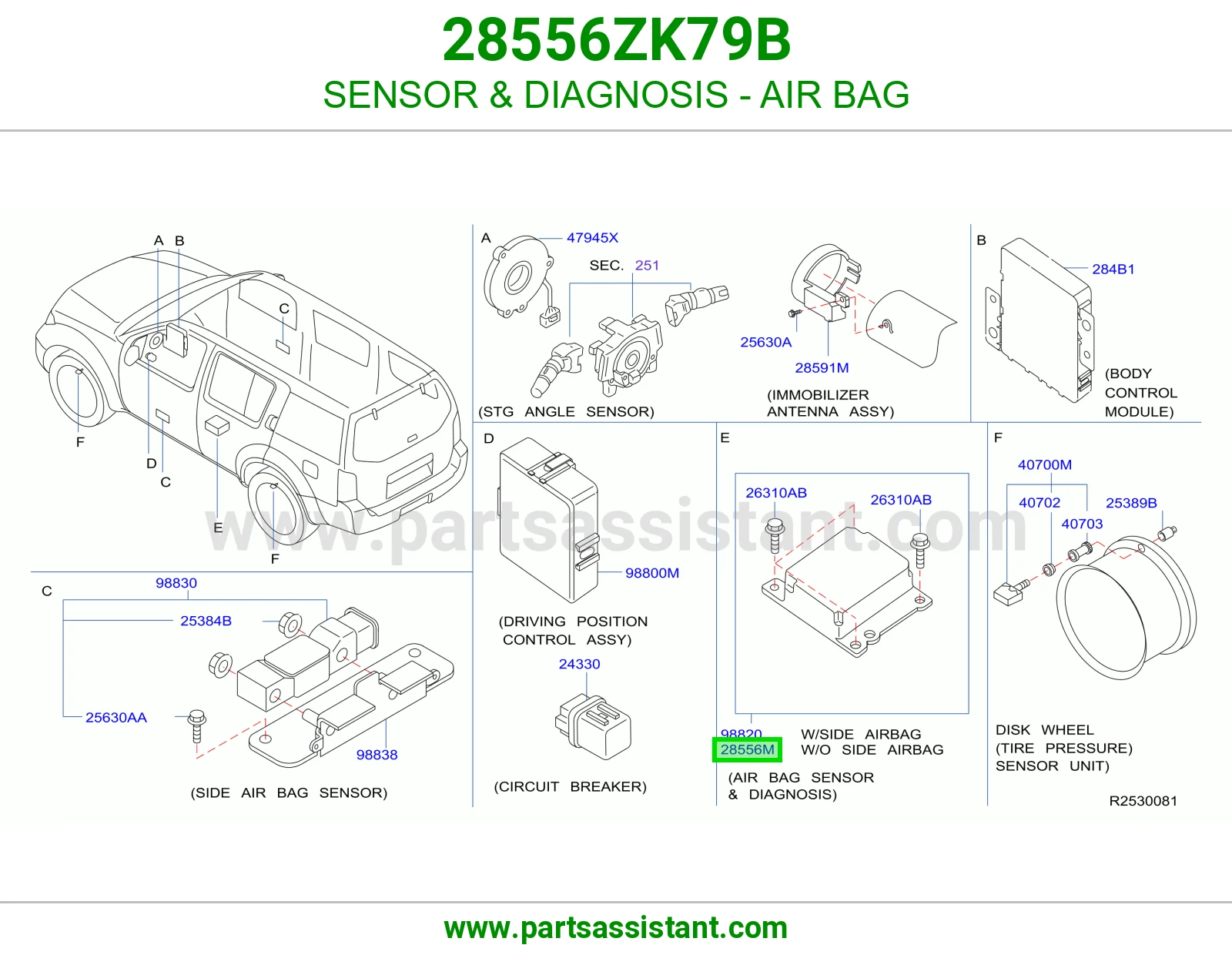 SENSOR & DIAGNOSIS - AIR BAG