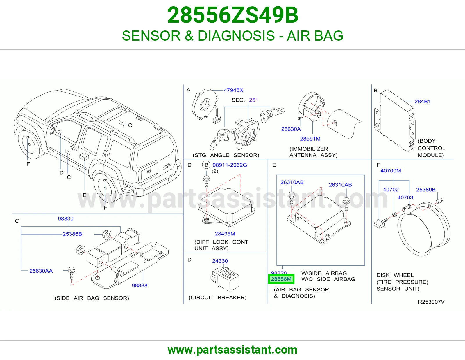 SENSOR & DIAGNOSIS - AIR BAG