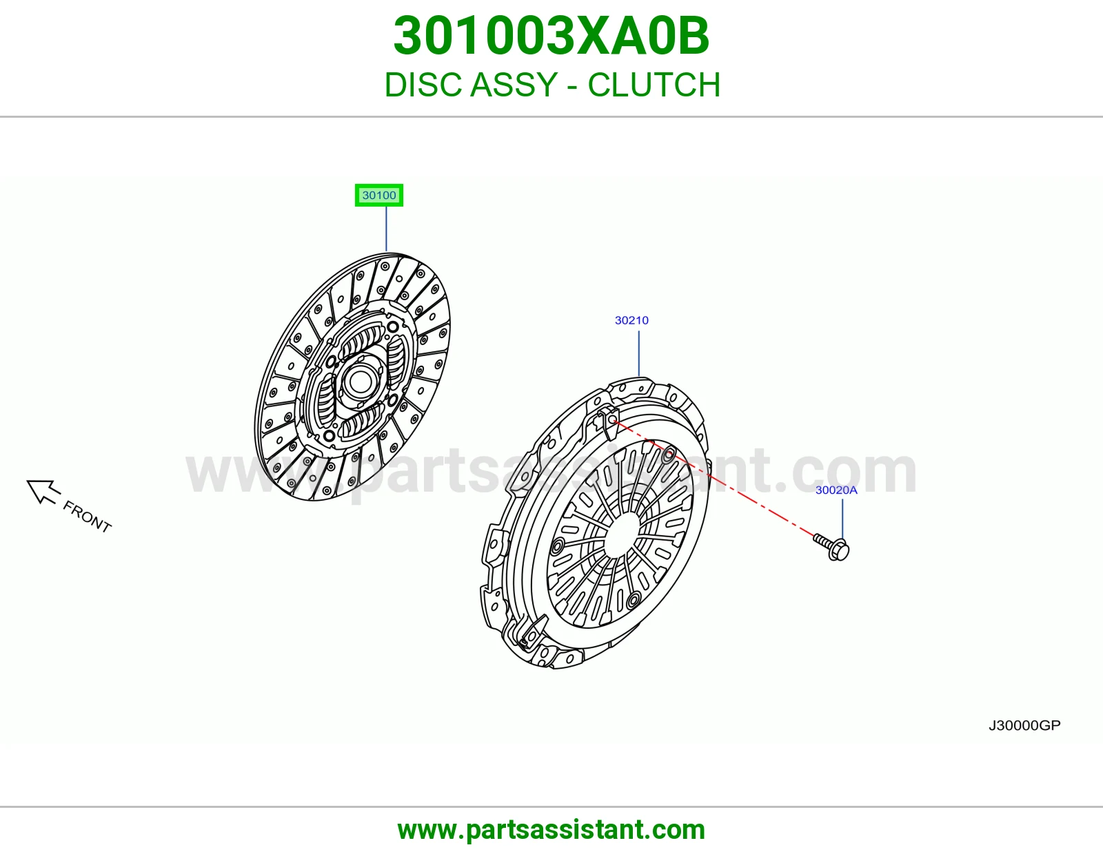 DISC ASSY - CLUTCH