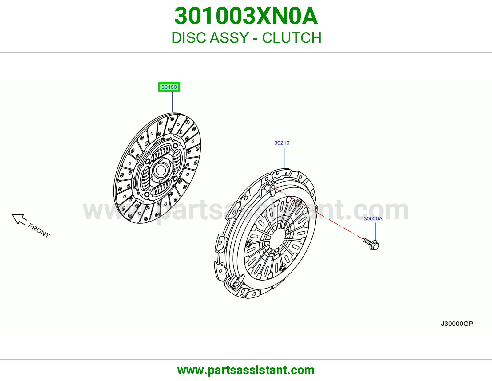 DISC ASSY - CLUTCH