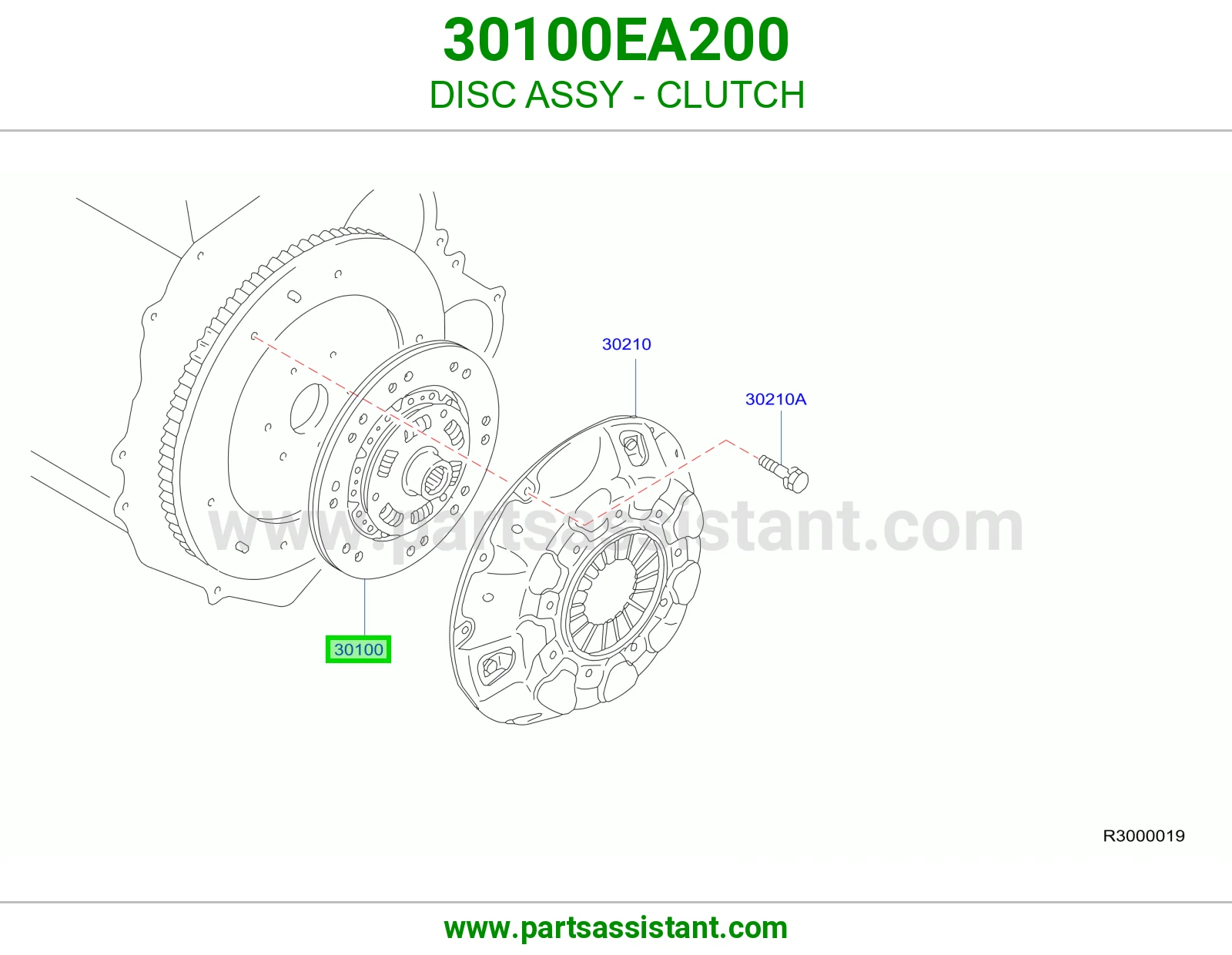 DISC ASSY - CLUTCH