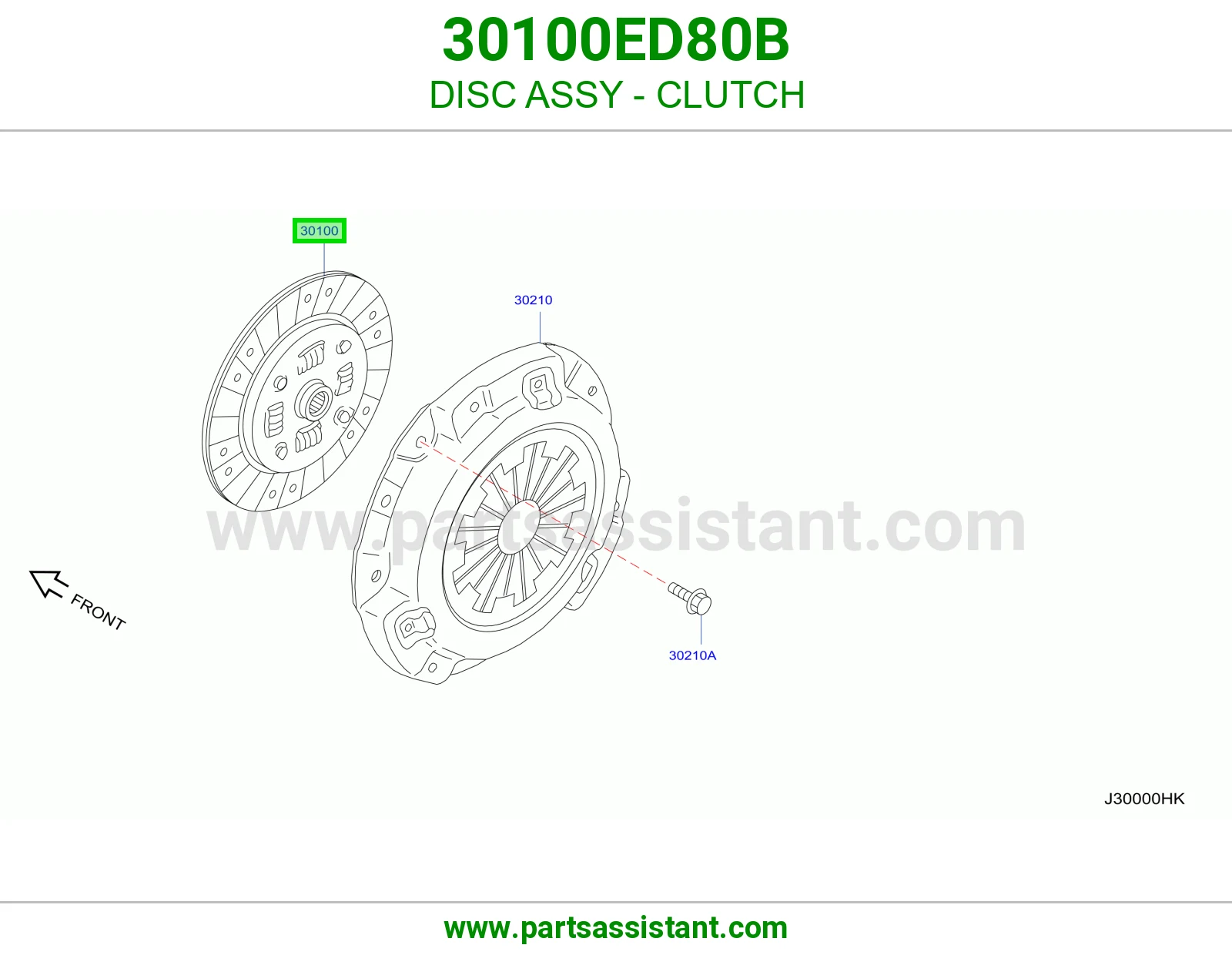 DISC ASSY - CLUTCH