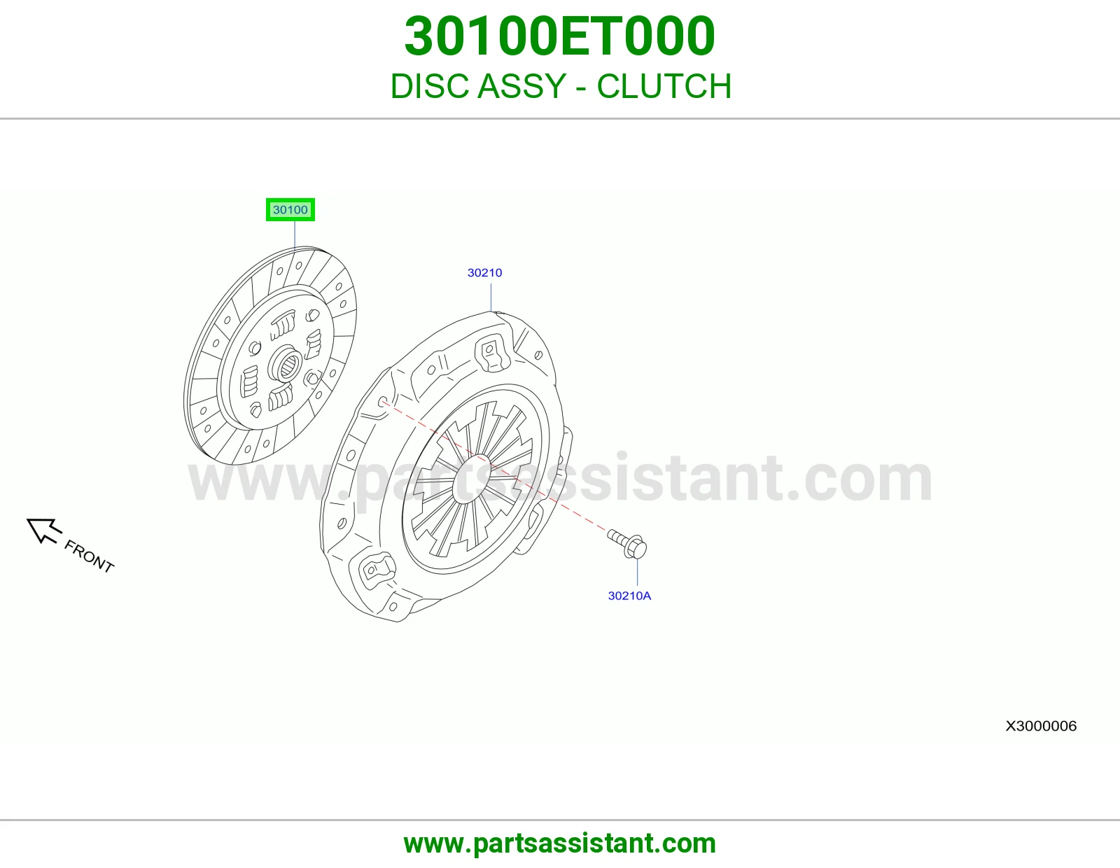 DISC ASSY - CLUTCH