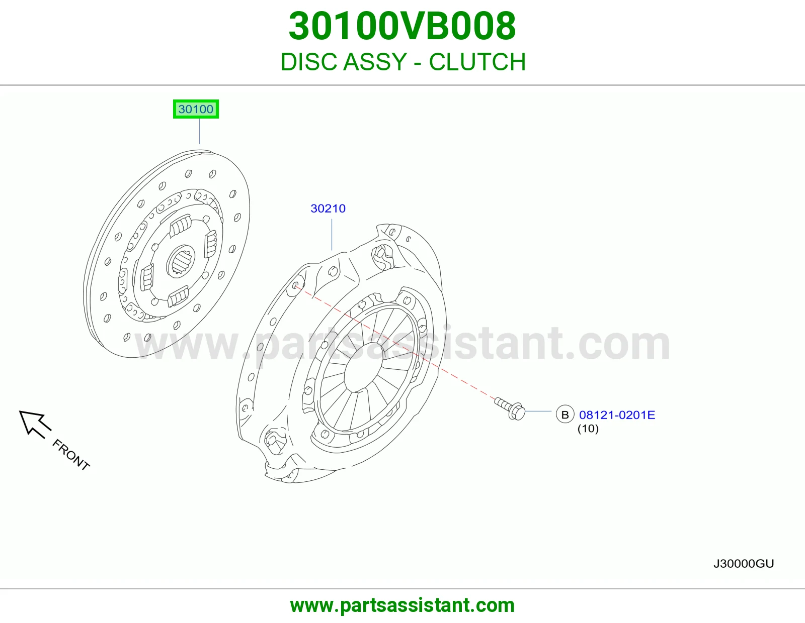 DISC ASSY - CLUTCH