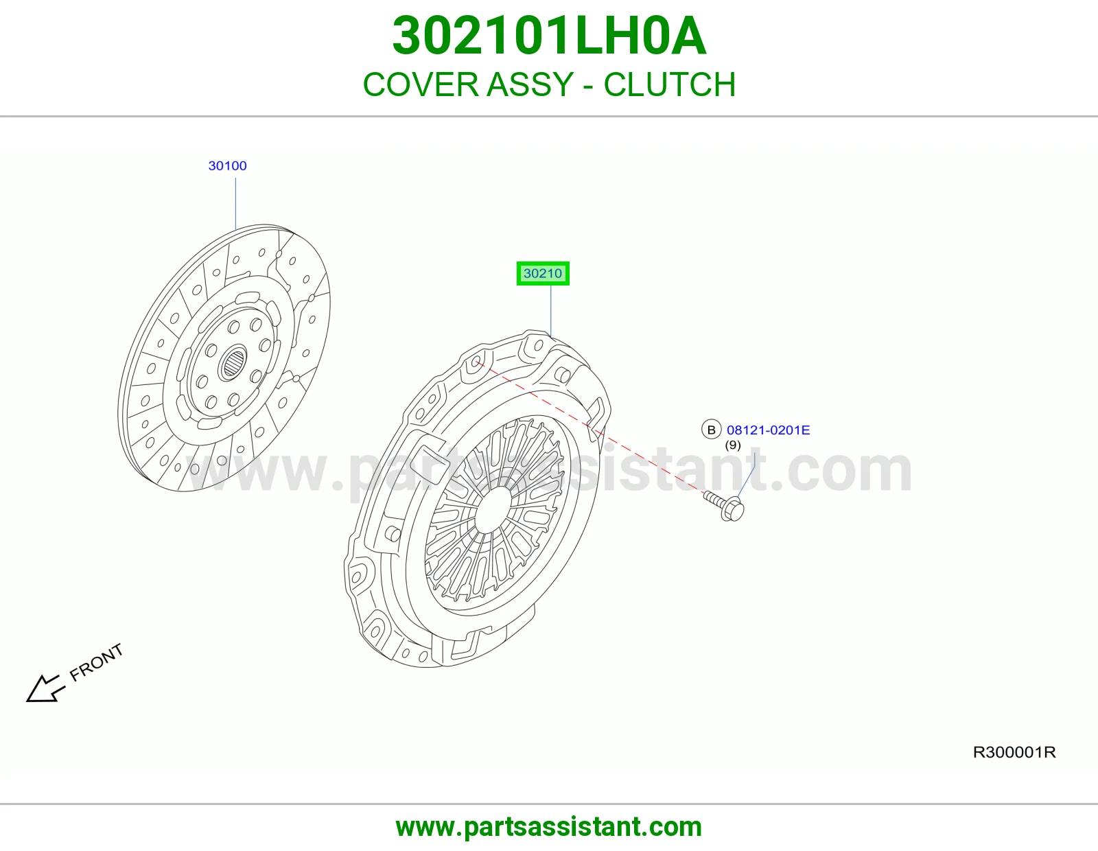 COVER ASSY - CLUTCH