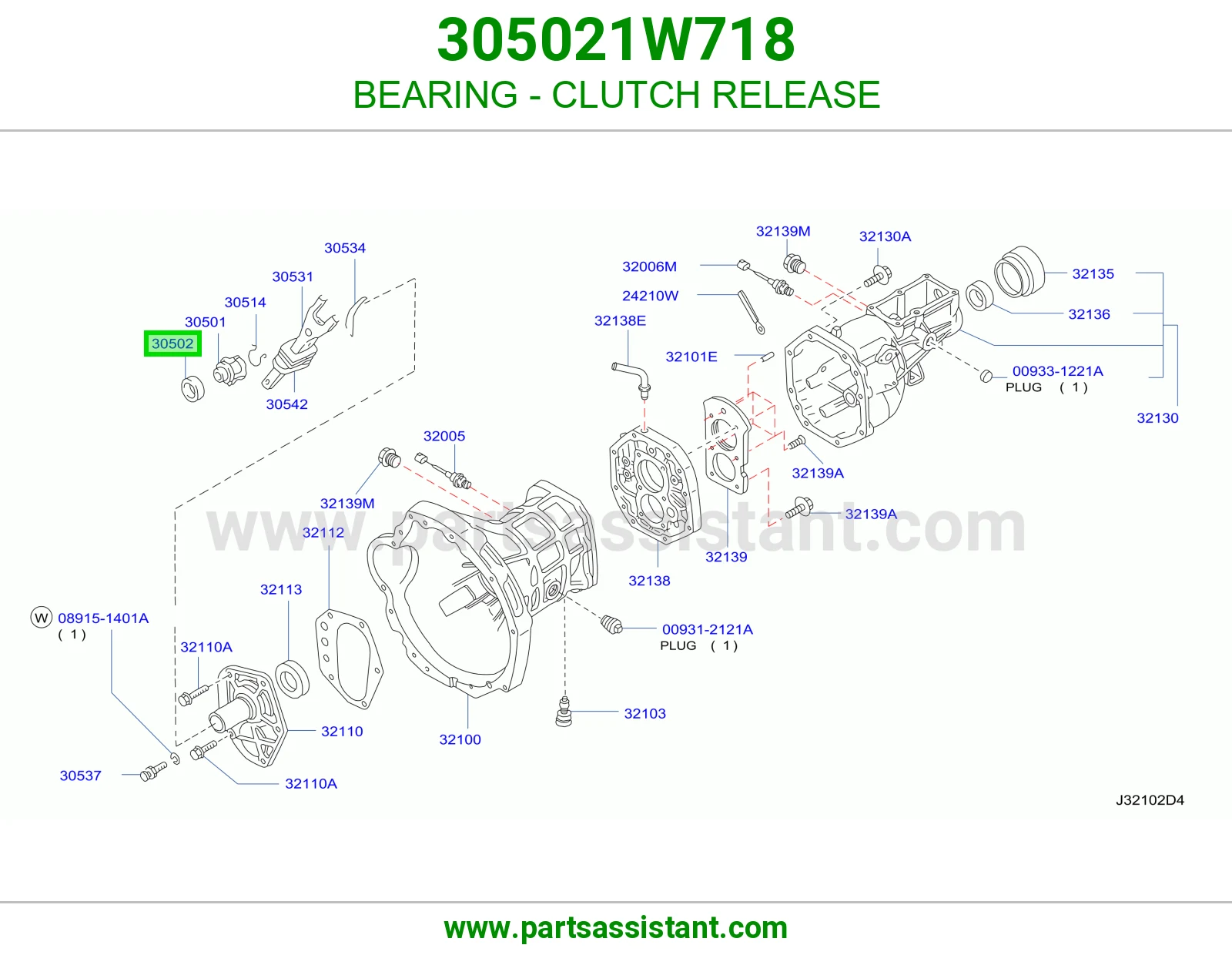 BEARING - CLUTCH RELEASE