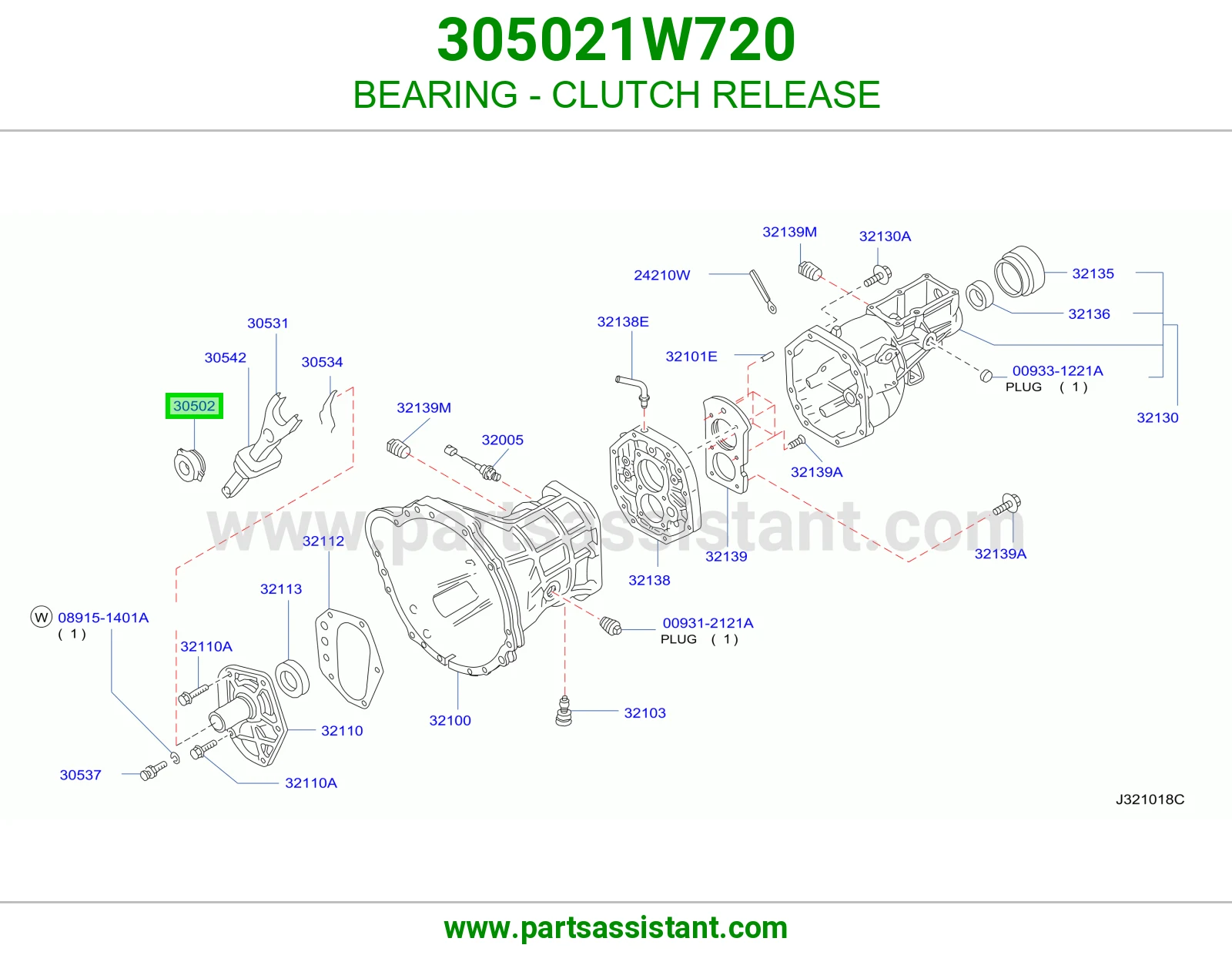BEARING - CLUTCH RELEASE