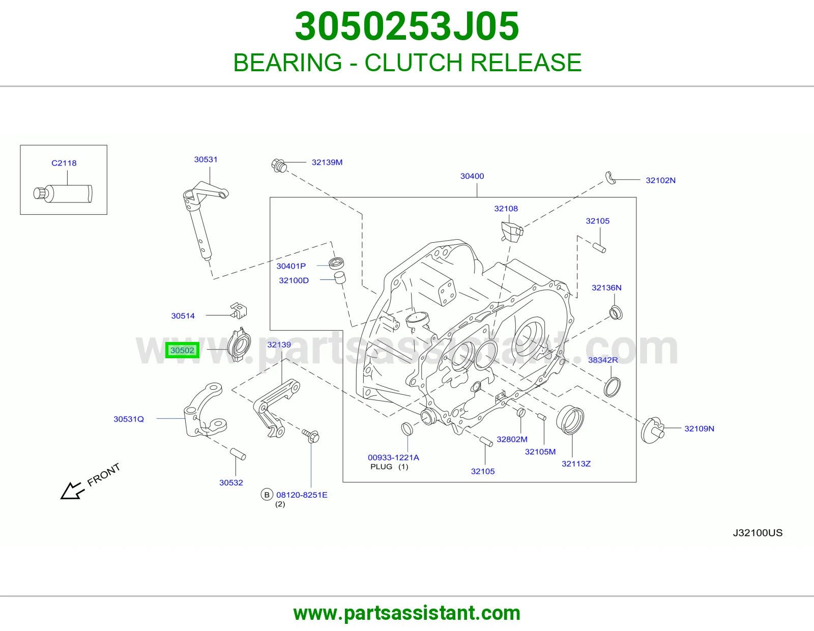 BEARING - CLUTCH RELEASE
