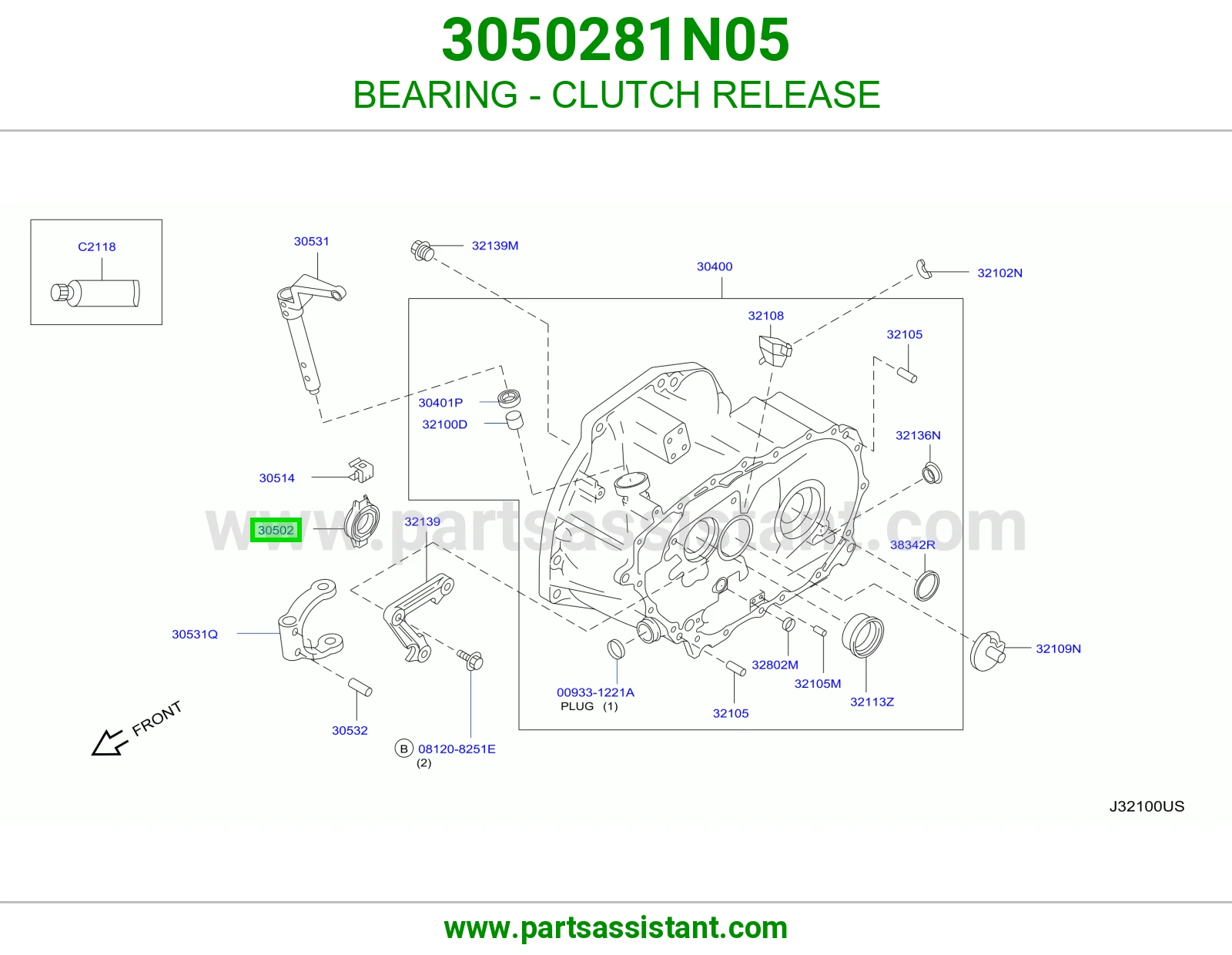 BEARING - CLUTCH RELEASE