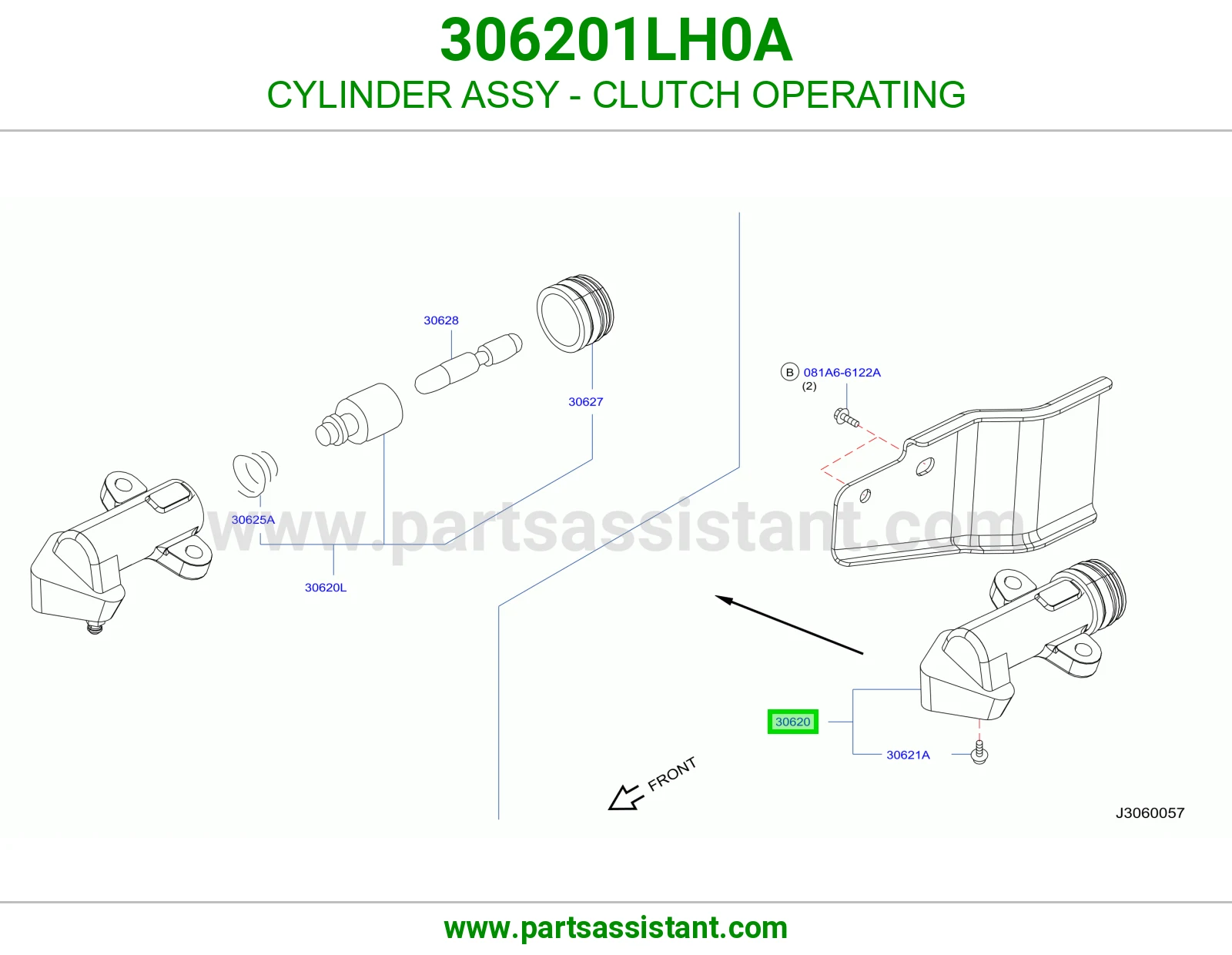 CYLINDER ASSY - CLUTCH OPERATING