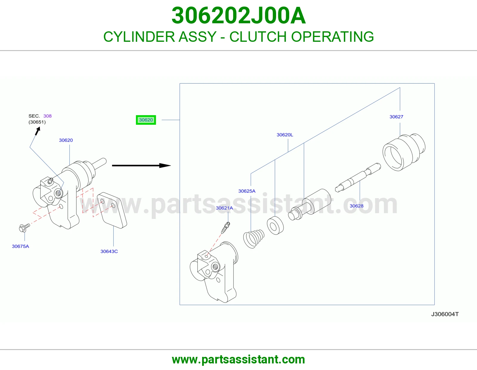 CYLINDER ASSY - CLUTCH OPERATING