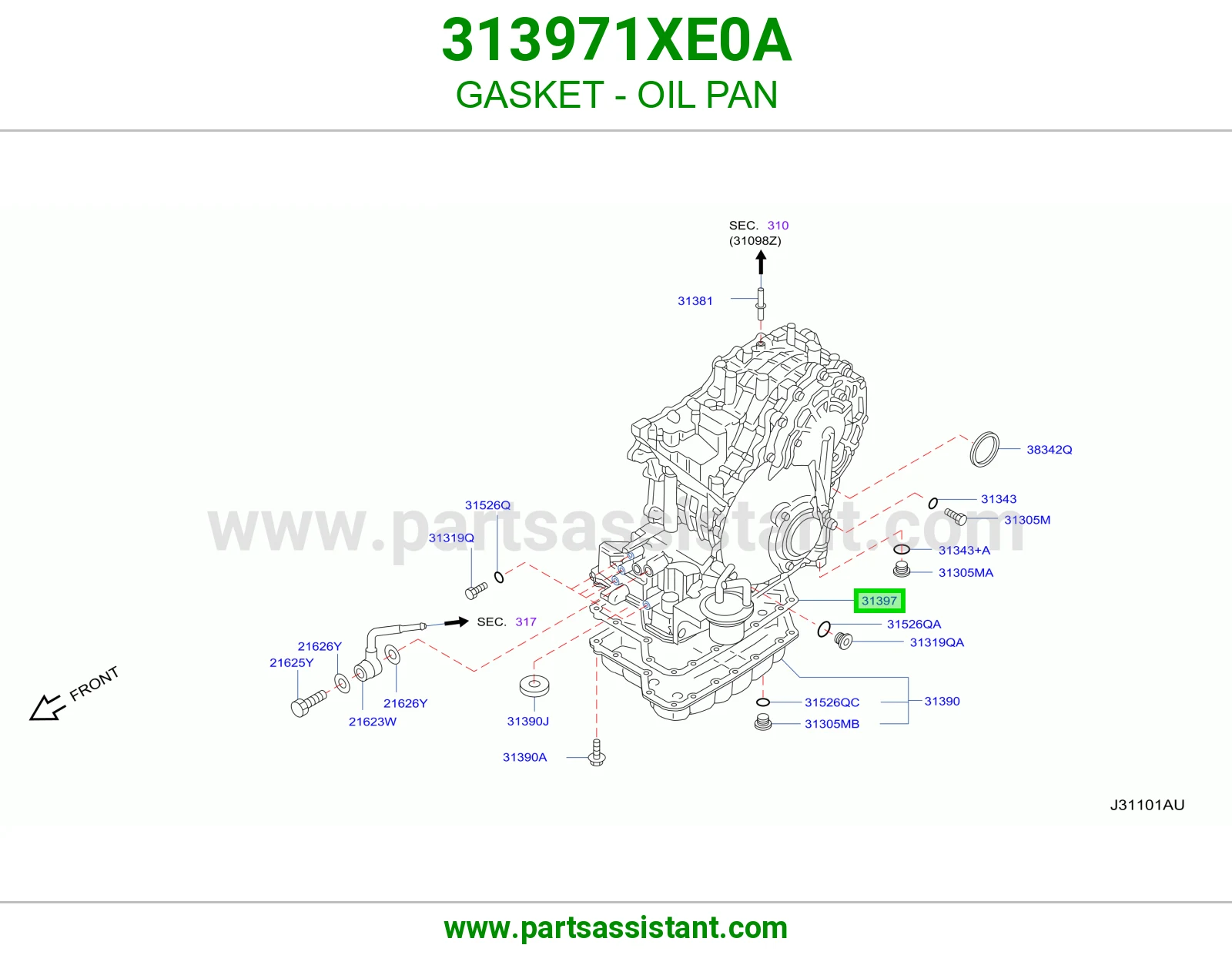 GASKET - OIL PAN