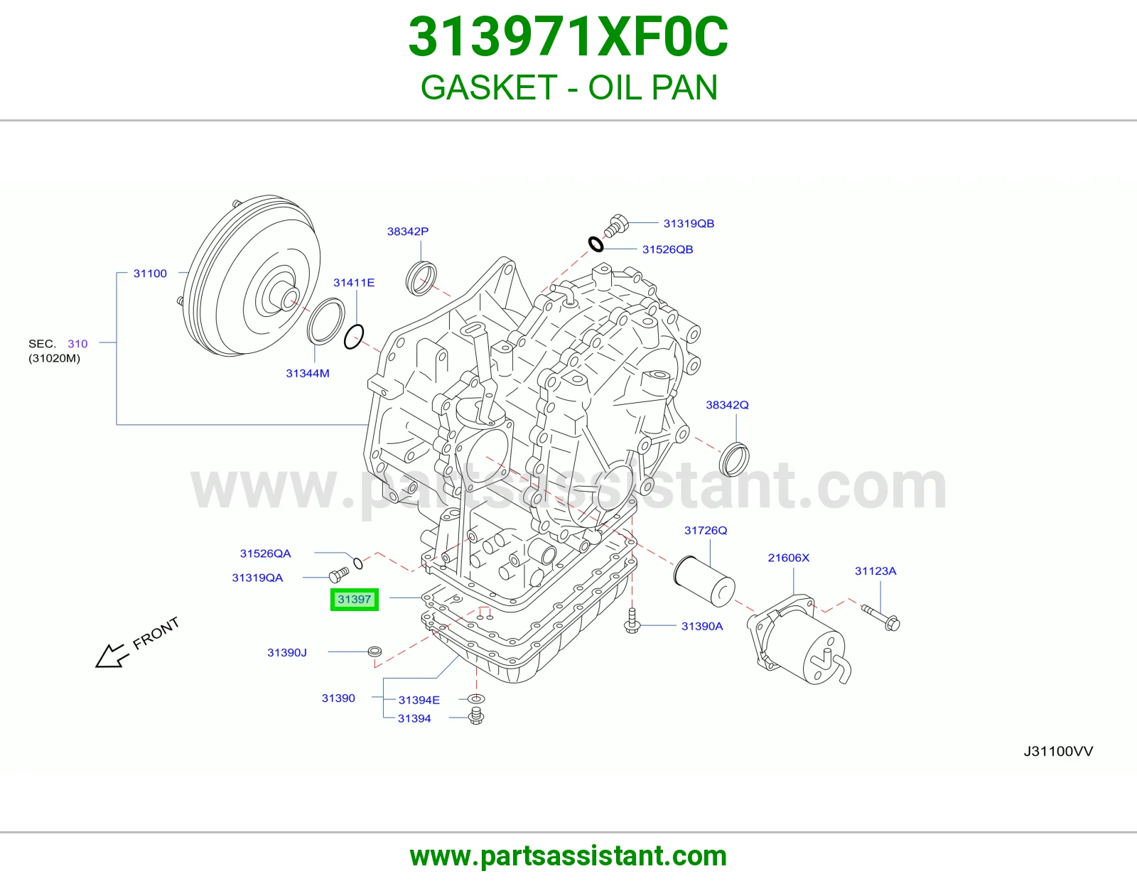 GASKET - OIL PAN