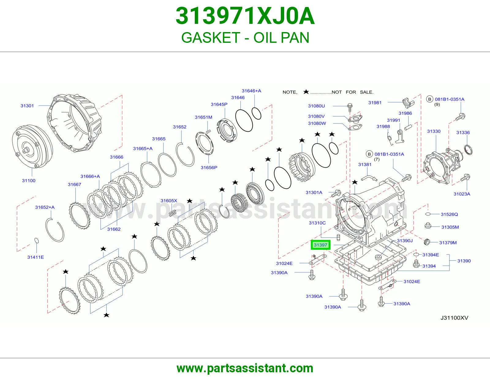 GASKET - OIL PAN