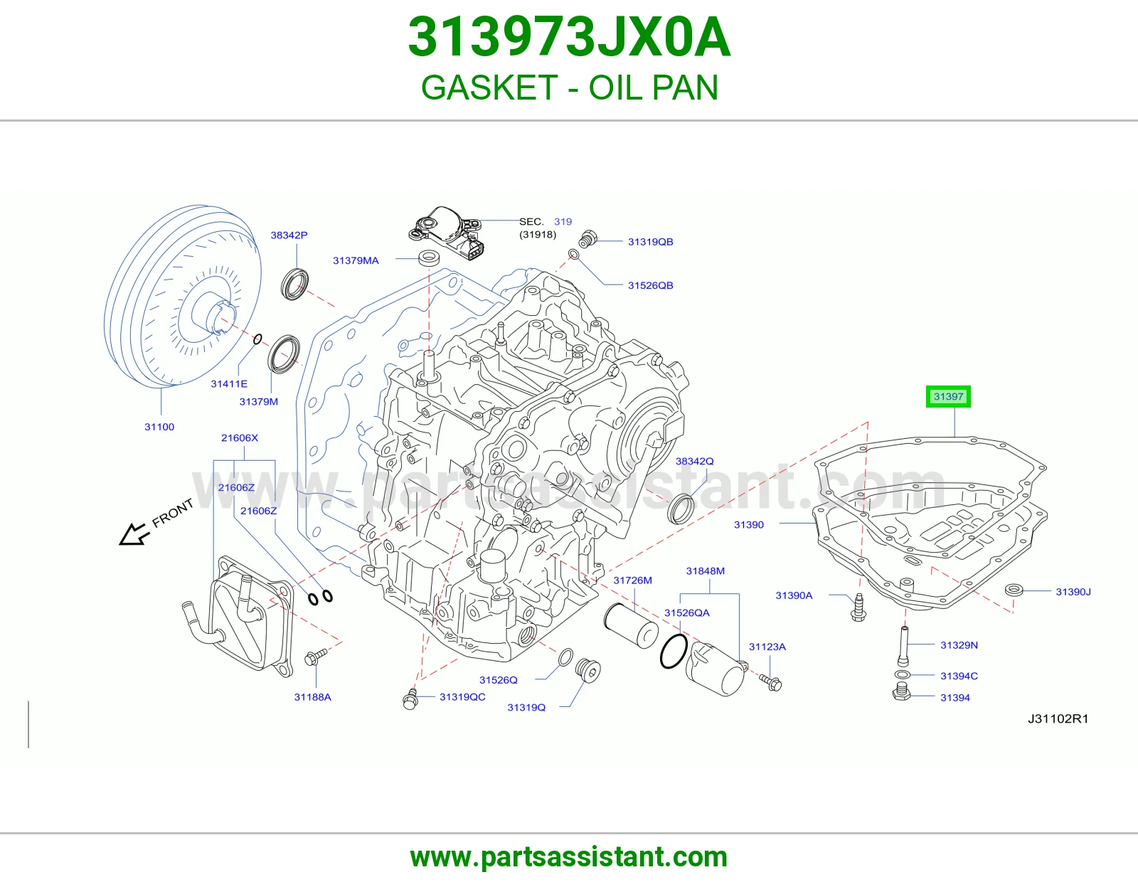 GASKET - OIL PAN