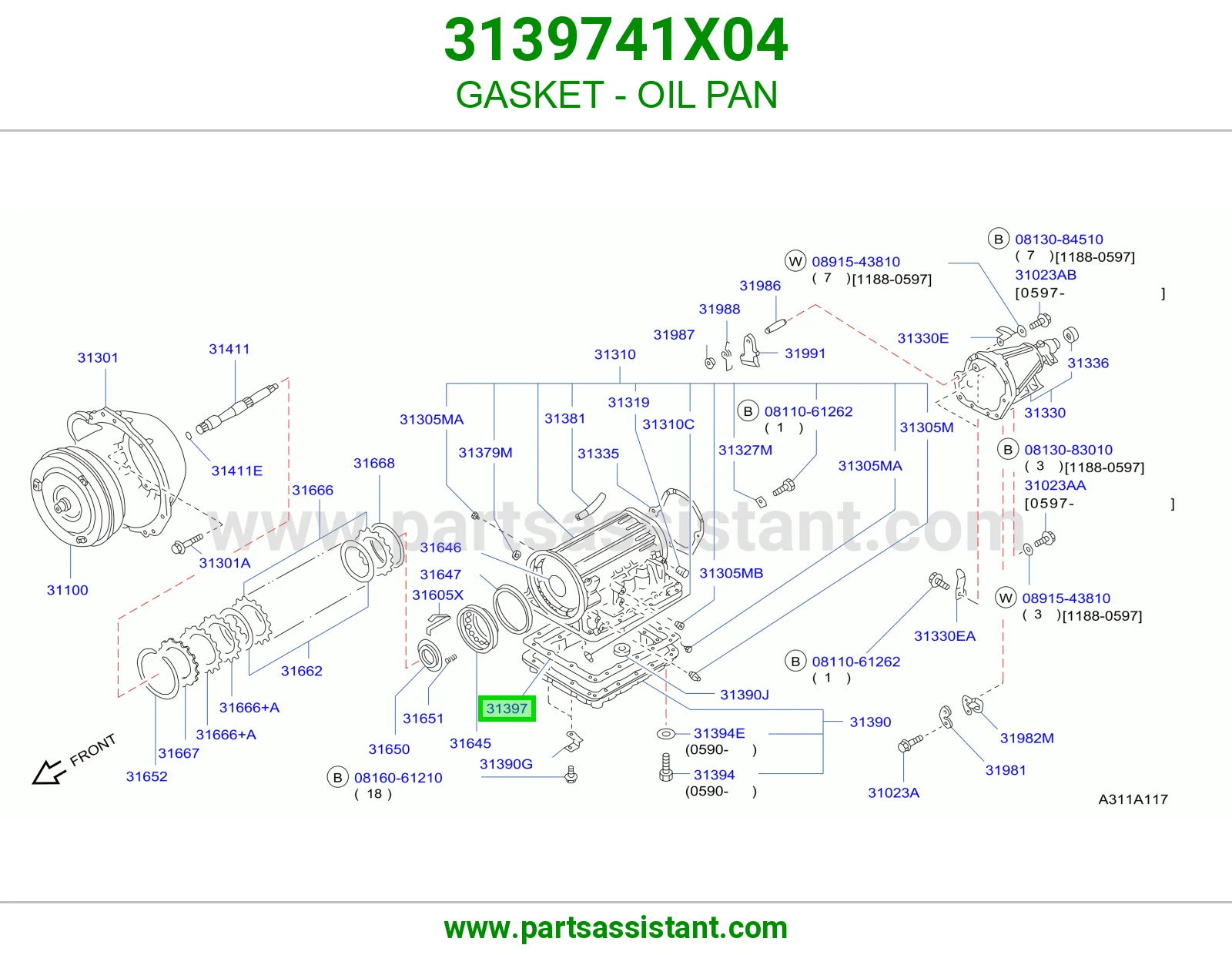 GASKET - OIL PAN