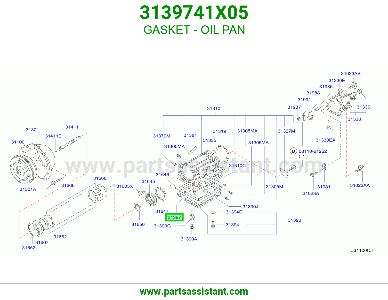 GASKET - OIL PAN